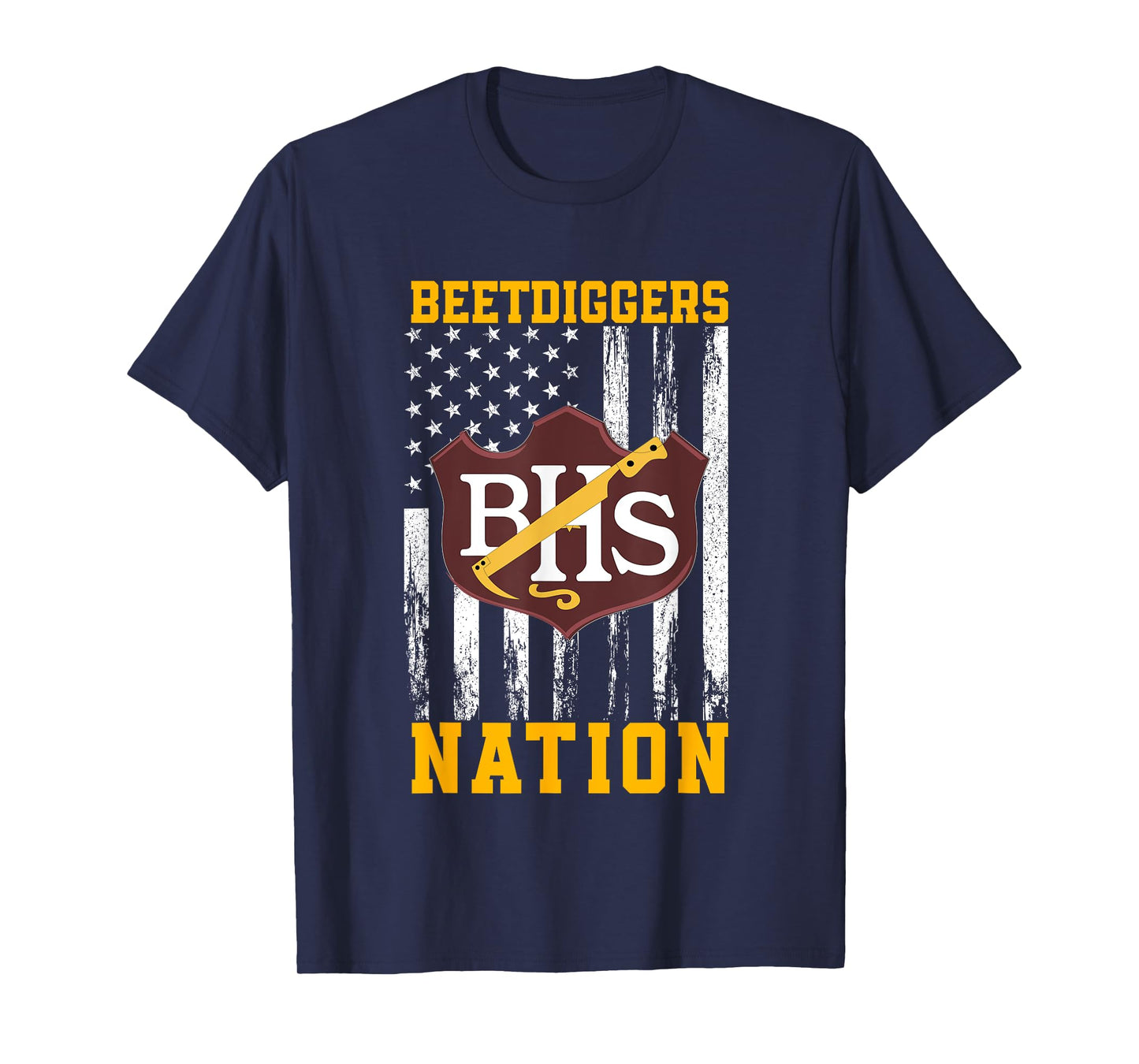 Brush Beetdiggers Logo Nation HS T-Shirt