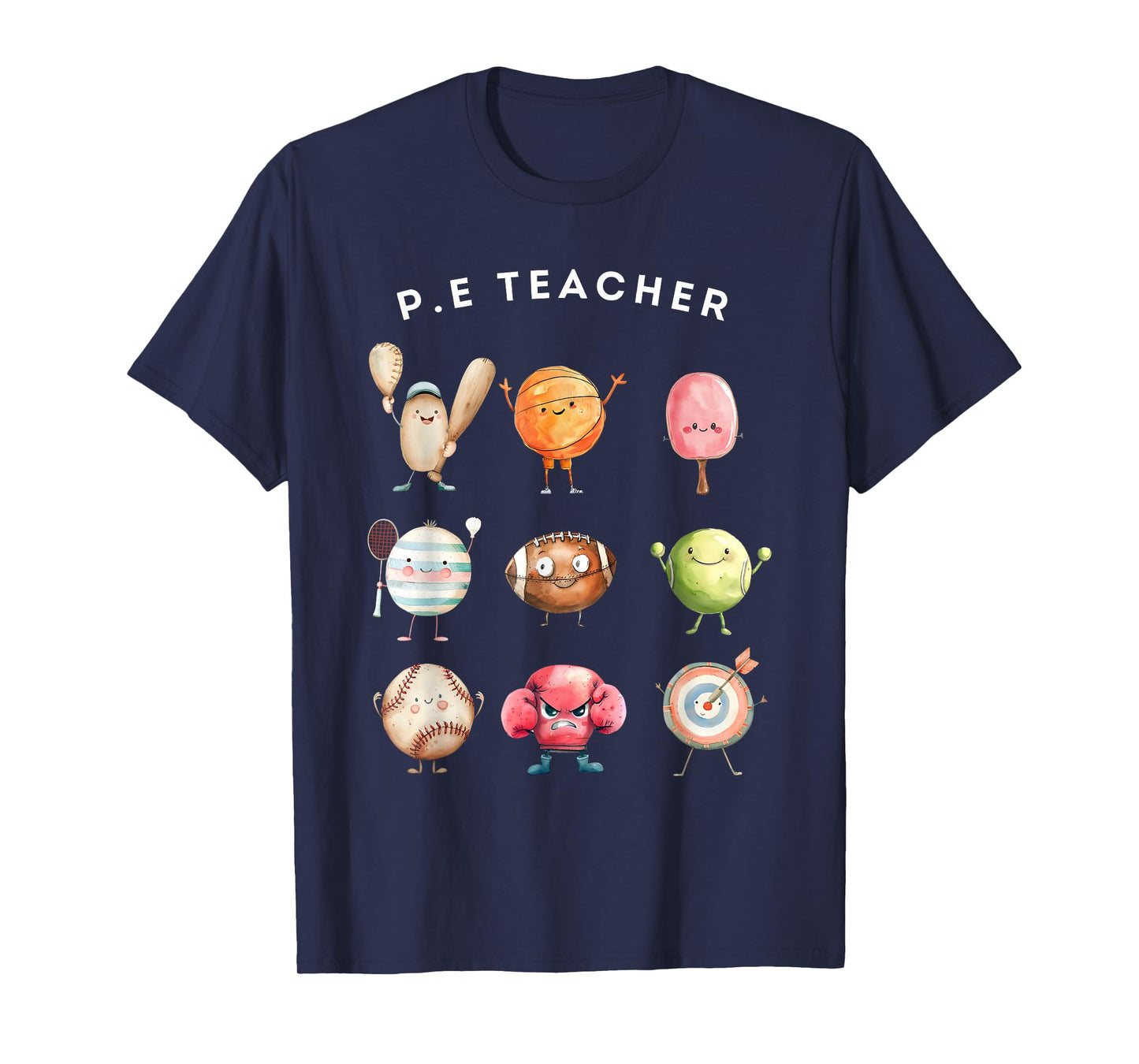 Physical Education Teacher PE Teacher Specials Back School Men Women T-Shirt