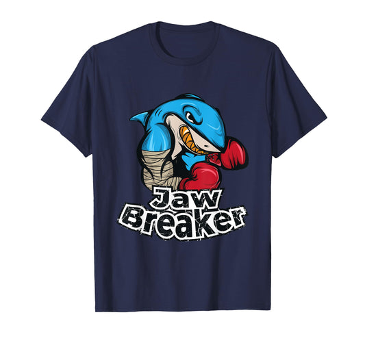 Shark Jaw Breaker Boxing, Cool Sport Shark Lover TShirt Gift T-Shirt