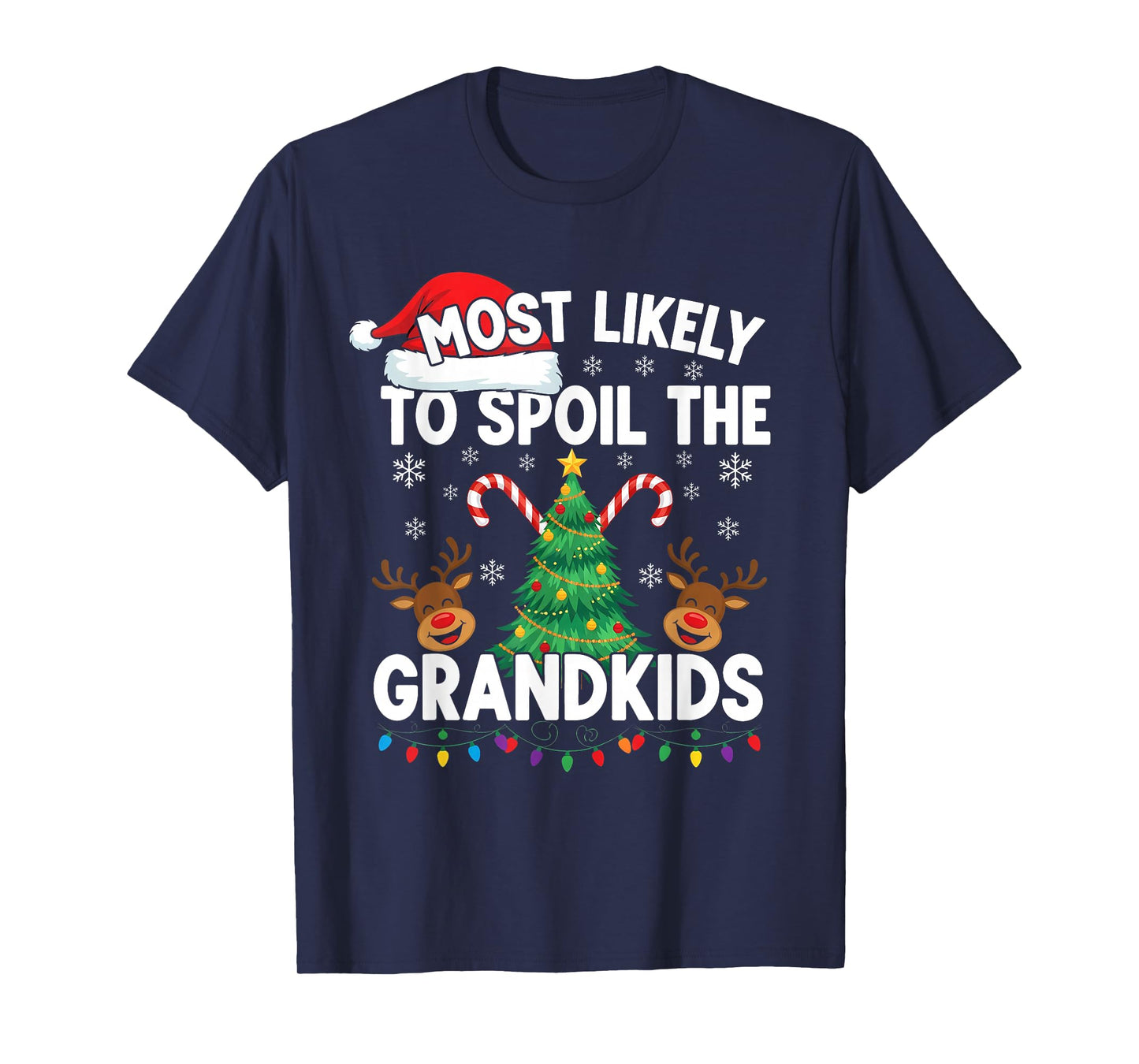 Christmas Party Most Likely to Spoil The Grandkids Men T-Shirt