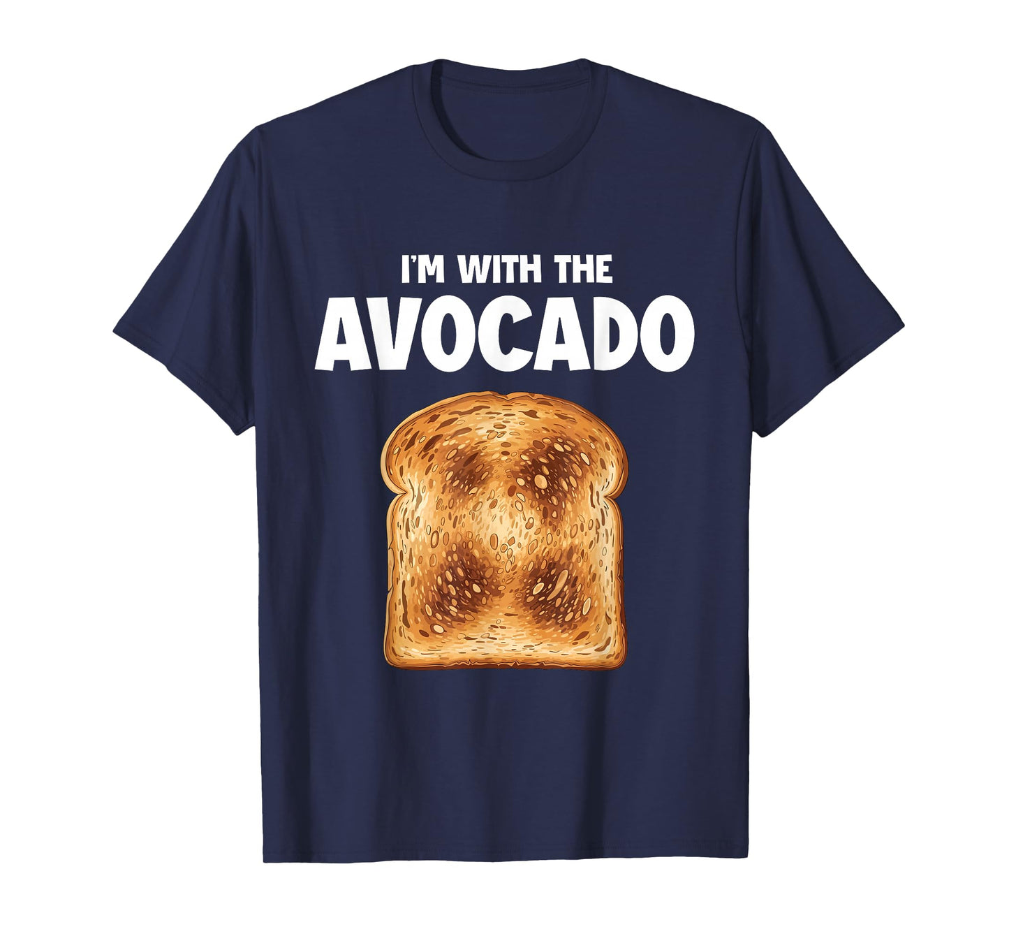 I'm with The Avocado - Matching Halloween Costume Couple T-Shirt