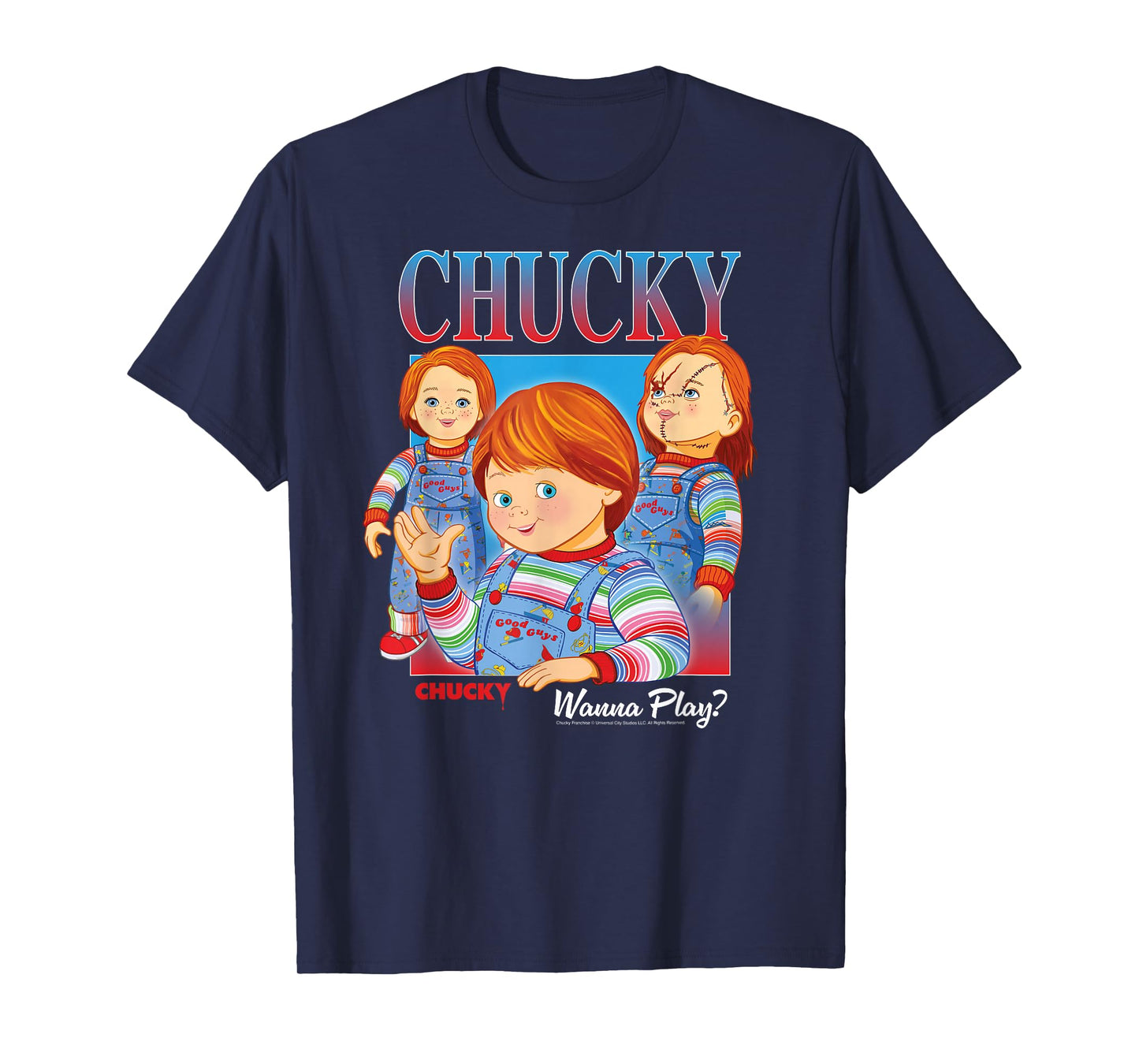 Chucky Wanna Play Vintage T-Shirt