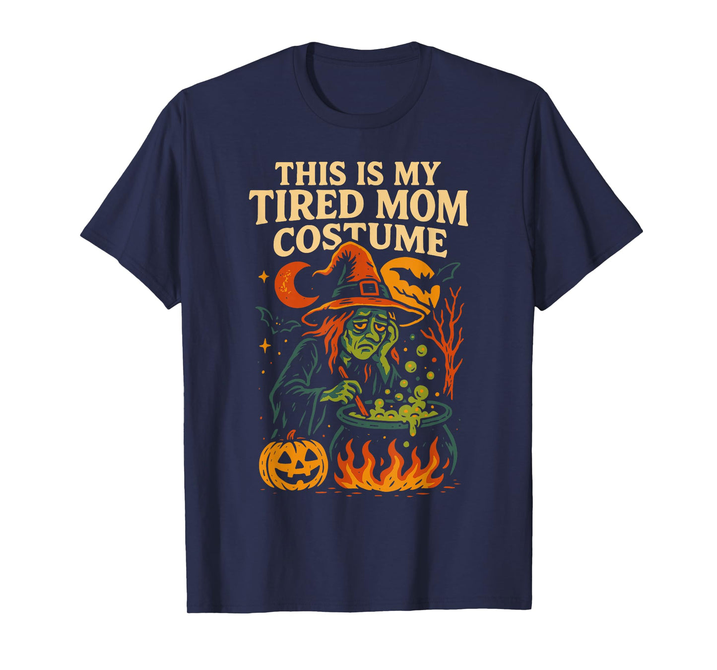 This is My Tired Mom Costume Funny Saying T-Shirt
