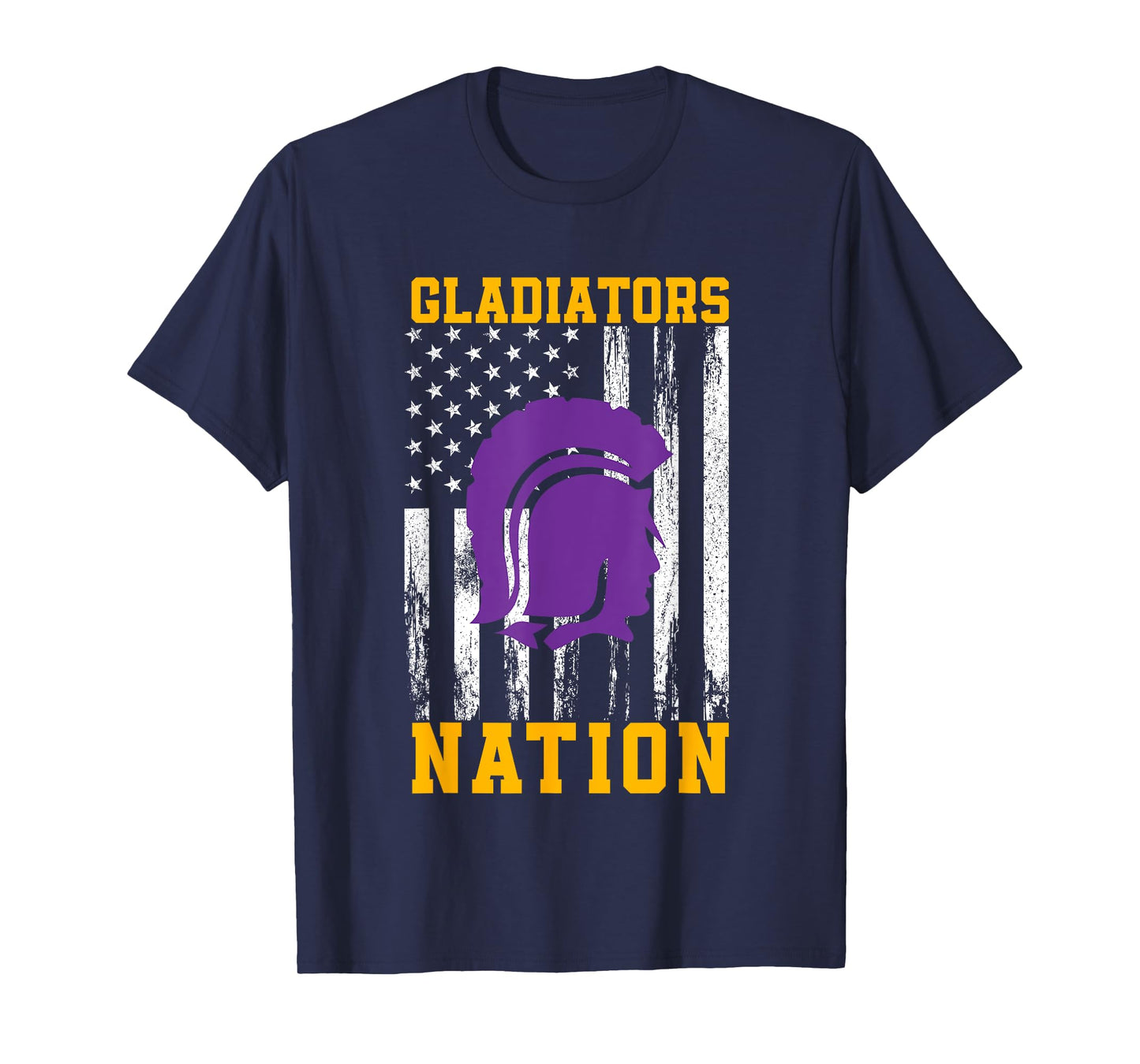 Fowlerville Gladiators Logo Nation HS T-Shirt