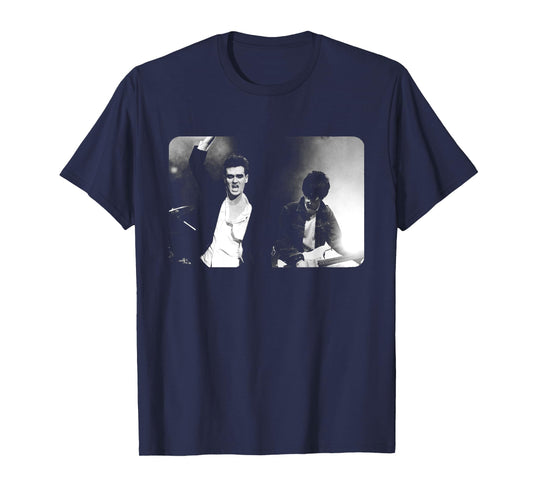 Morrissey With Johnny Marr The Smiths By Stephen Wright T-Shirt