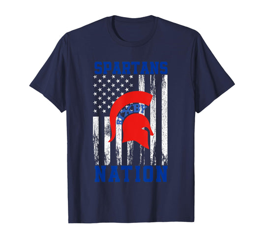 Bixby Spartans Logo Nation HS T-Shirt