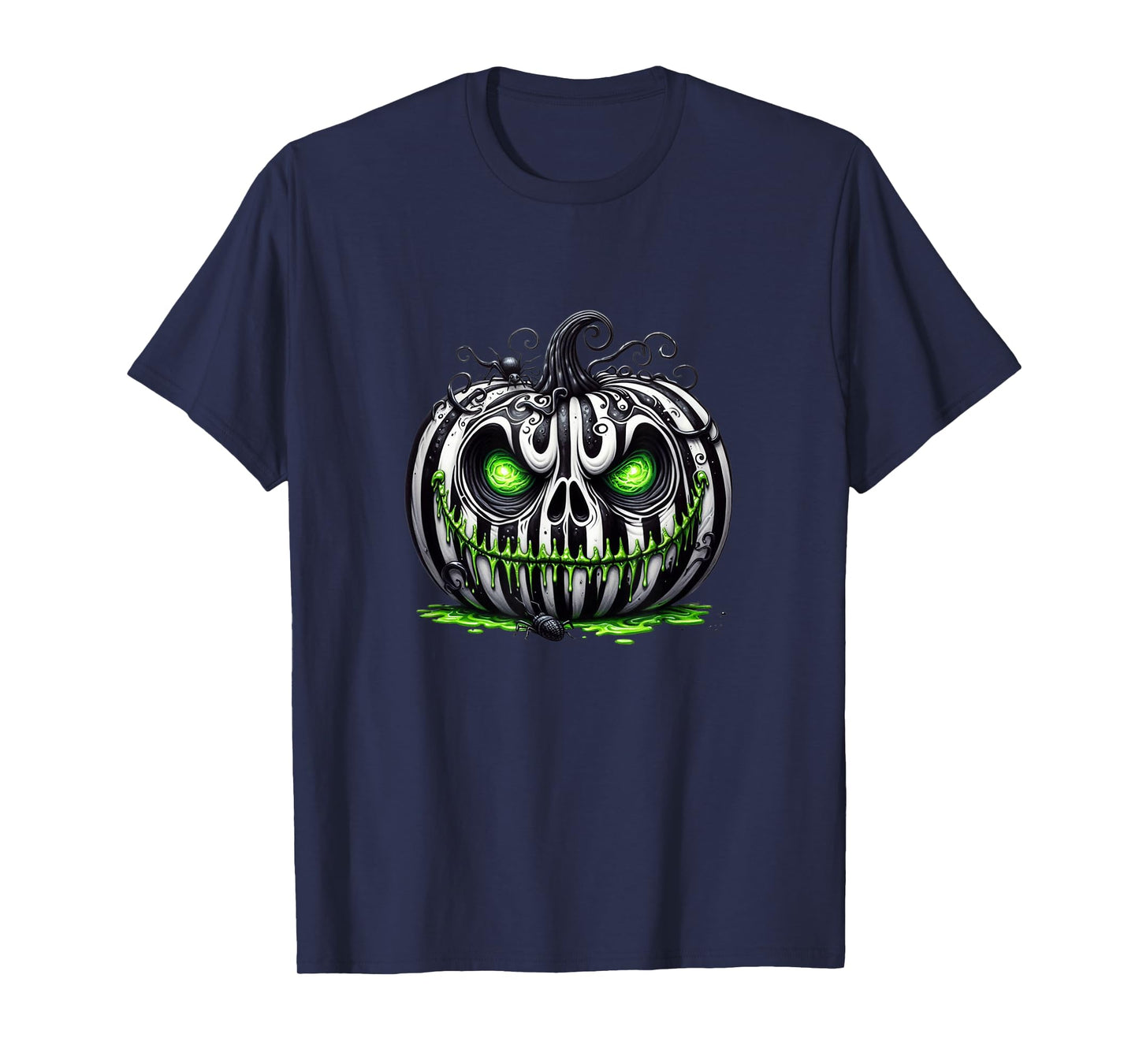 Amazing Spooky Creepy Halloween Pumpkin T-Shirt