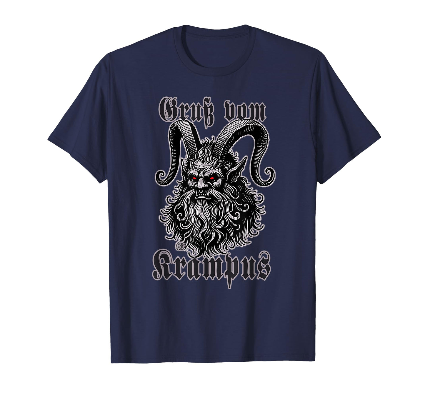 Greeting from Krampus Christmas Legend Figure T-Shirt