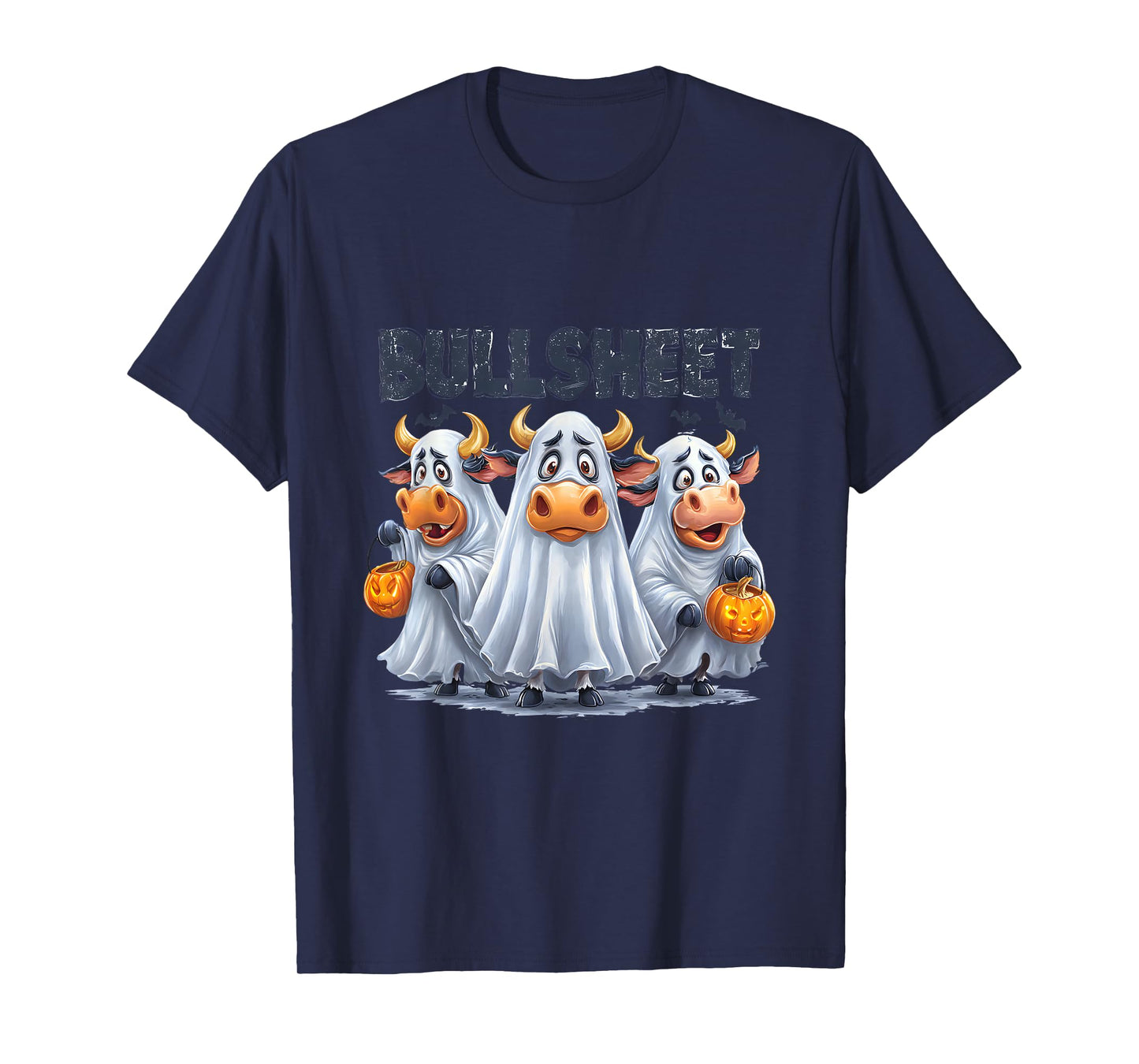 Amazing Spooky Creepy Halloween bullsheet T-Shirt