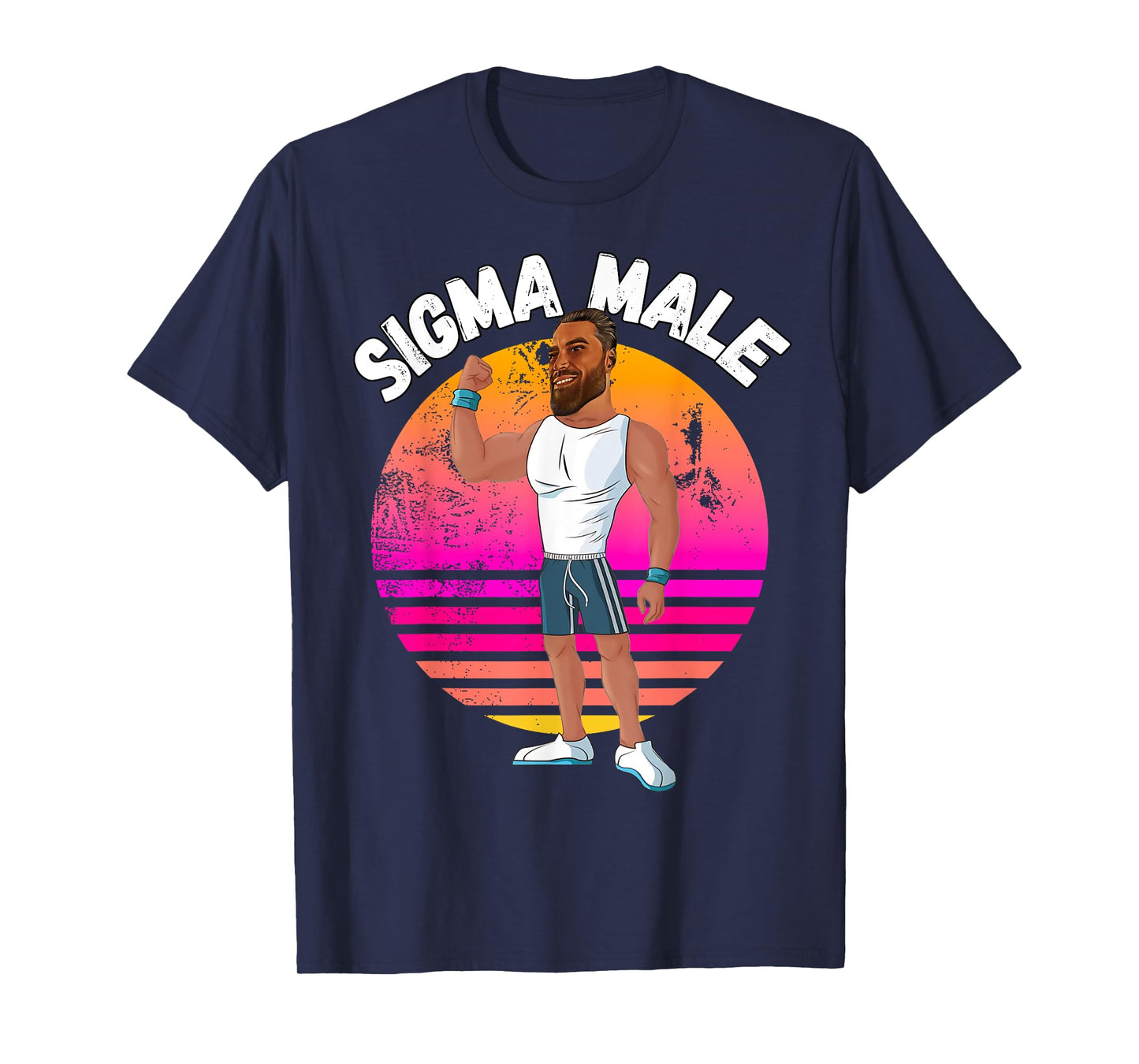 Gigachad Sigma Male Bodybuilder Giga Chad Sigma Grindset T-Shirt