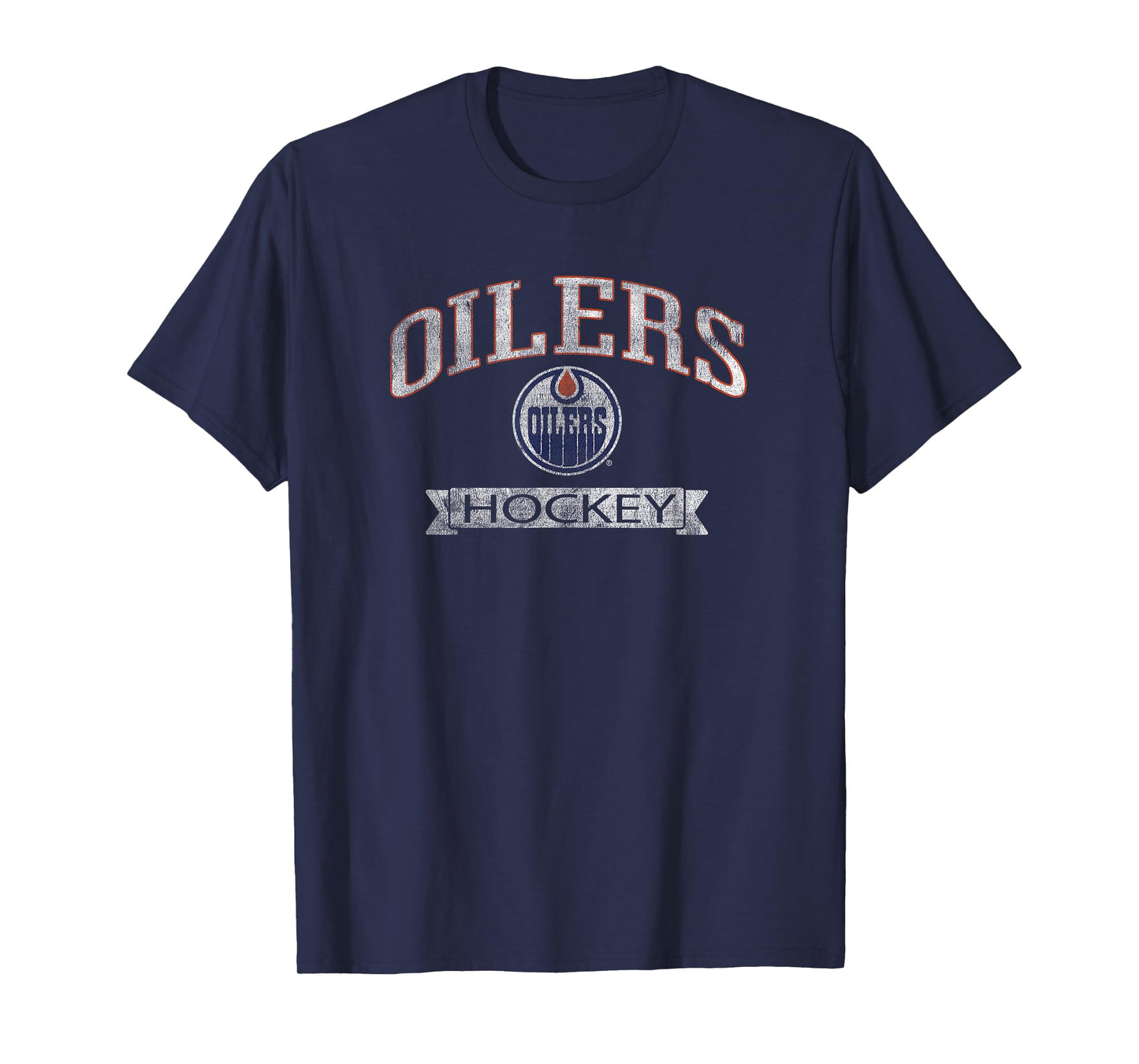 Edmonton Oilers Vintage Hockey Officially Licensed T-Shirt