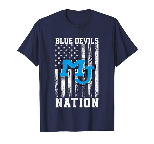 Mortimer Jordan Blue Devils Logo Nation HS T-Shirt