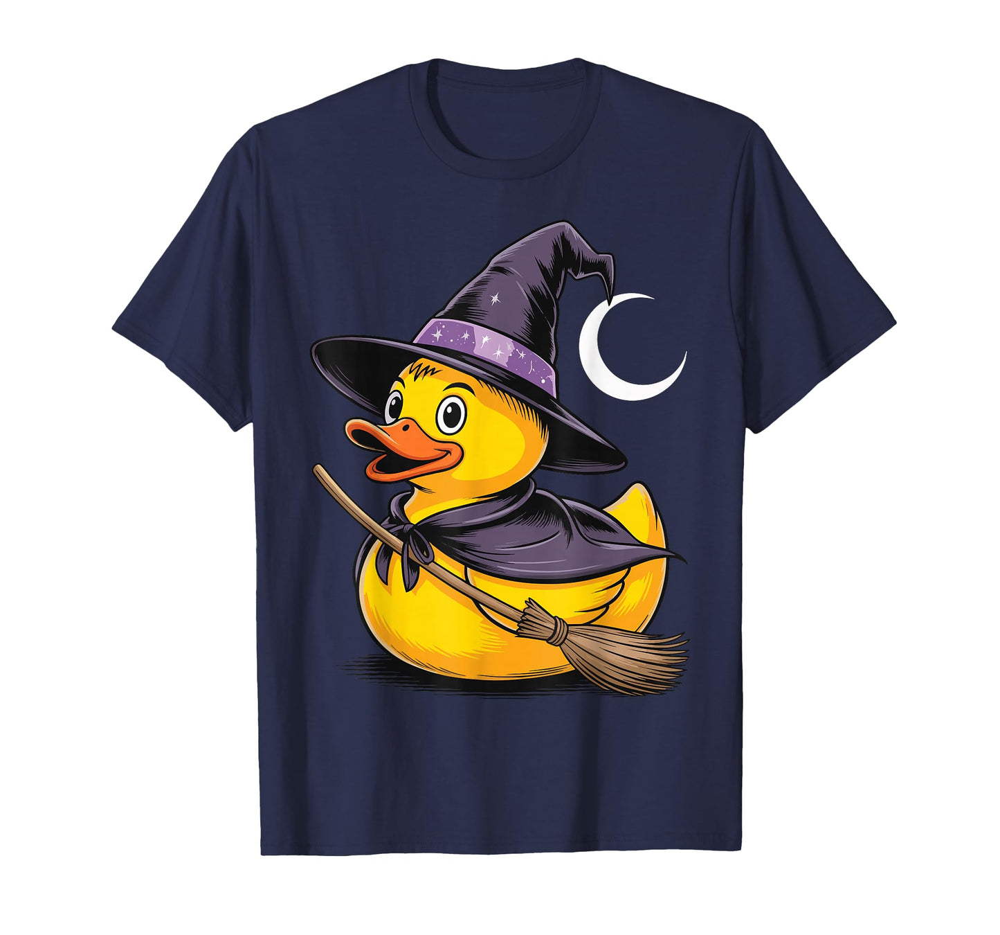 Rubber Duck Witch Halloween T-Shirt