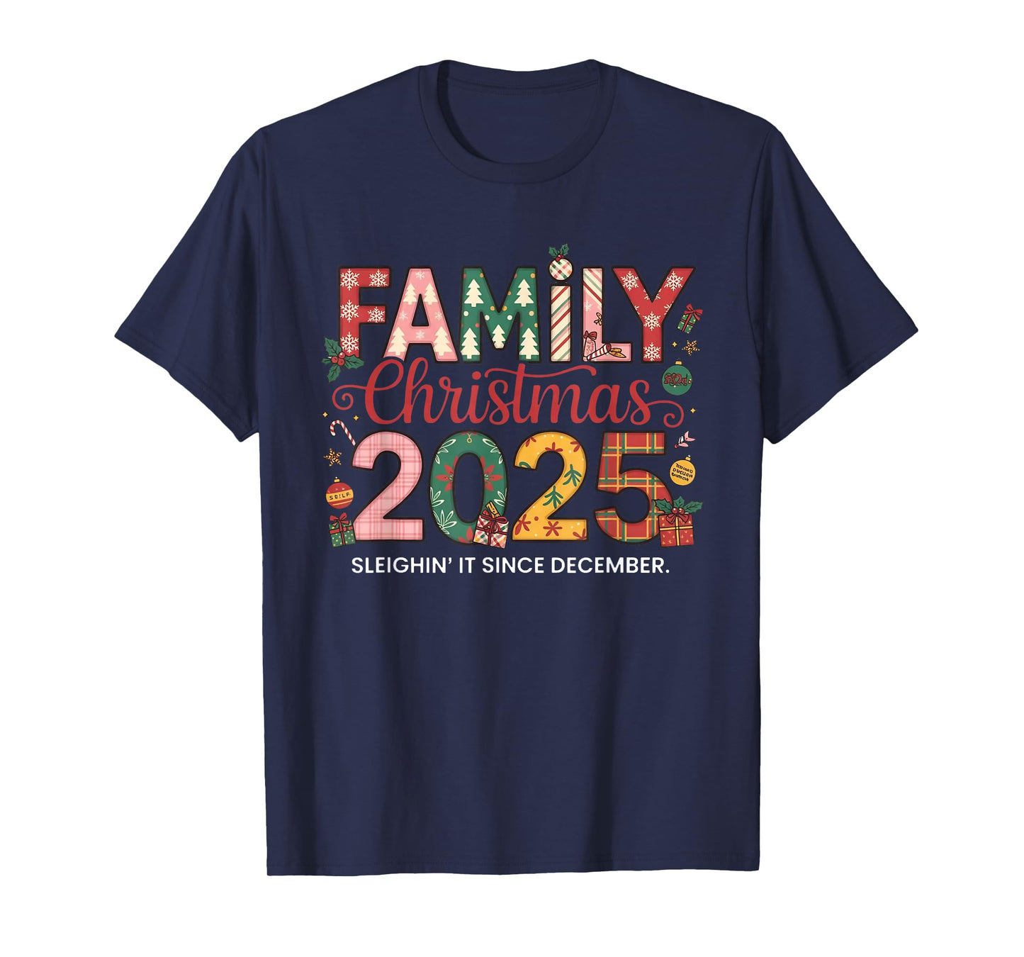 Family Christmas 2025 Making Memories Together Xmas Matching T-Shirt