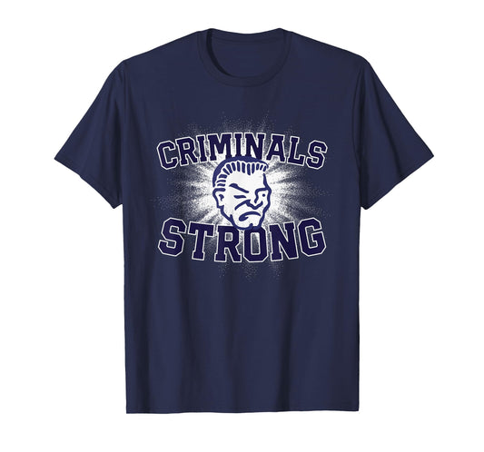 Yuma Criminals Logo Strong Flag HS T-Shirt