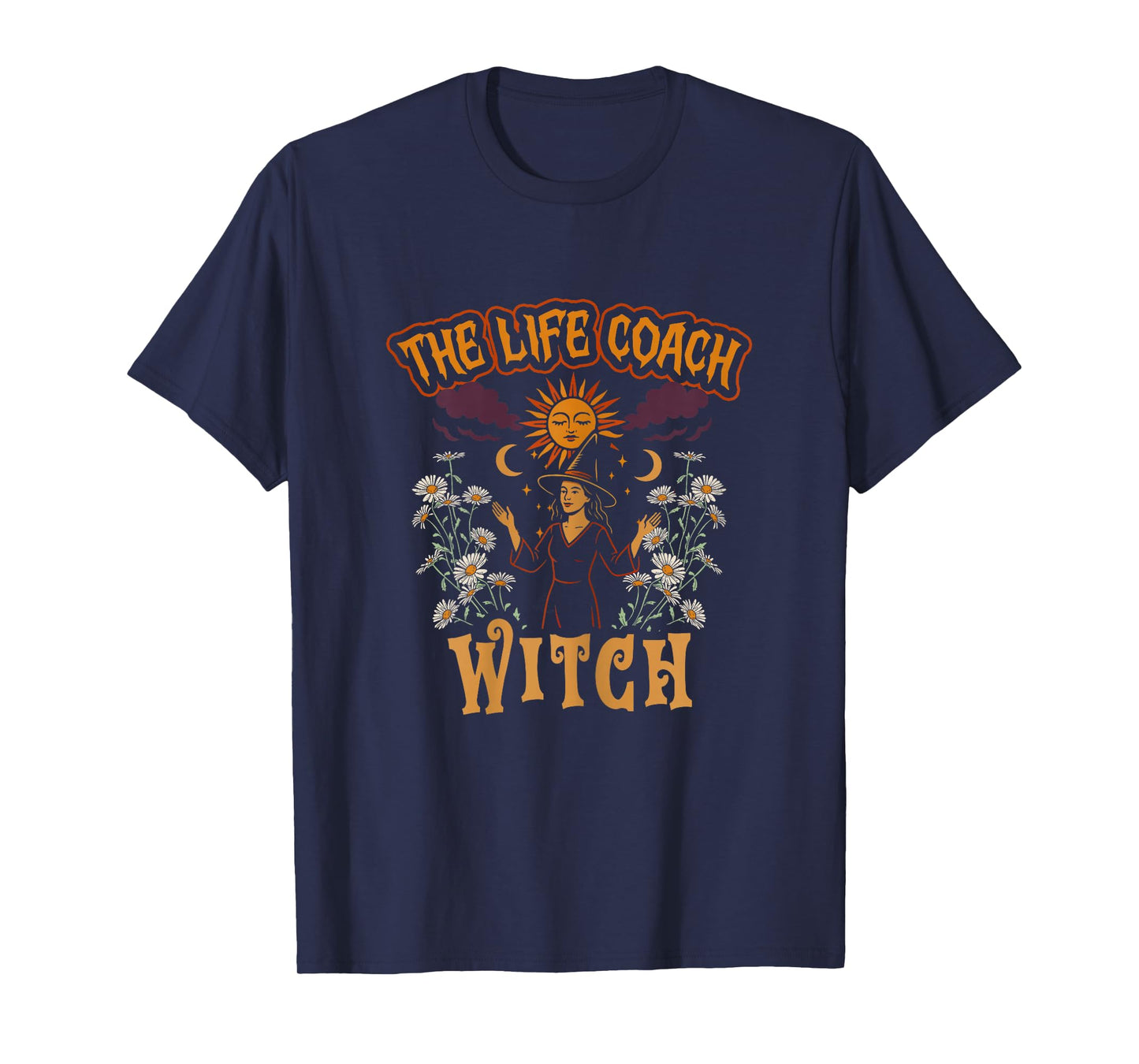 The Life Coach Witch Halloween Motivation Speaker T-Shirt