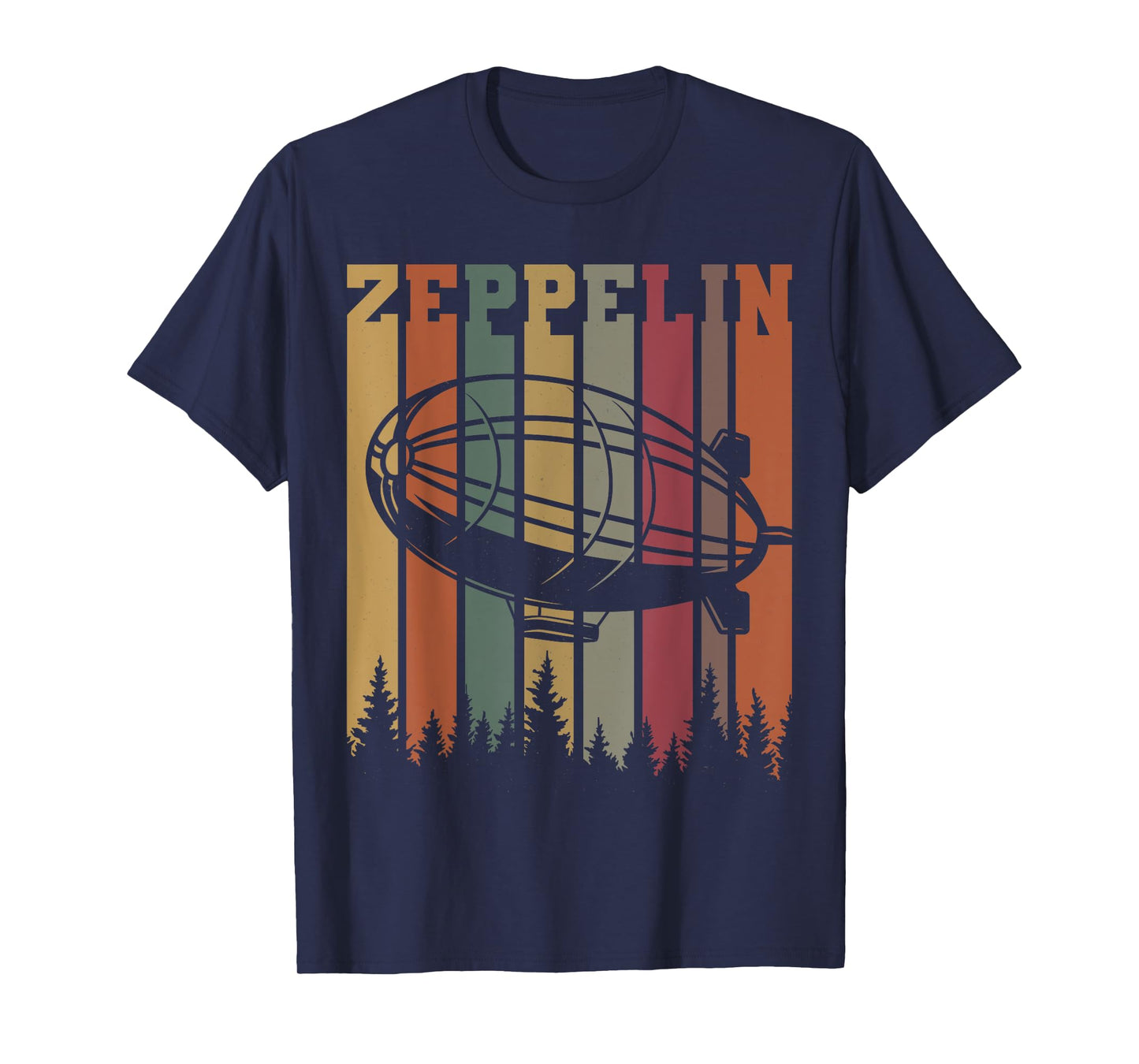 Vintage Zeppelin 80s Dirigible Retro Airship Mens & Womens T-Shirt