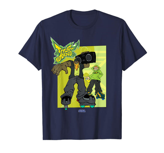 Jet Set Radio duo Combo, Yo-Yo SEGA Dreamcast video game T-Shirt