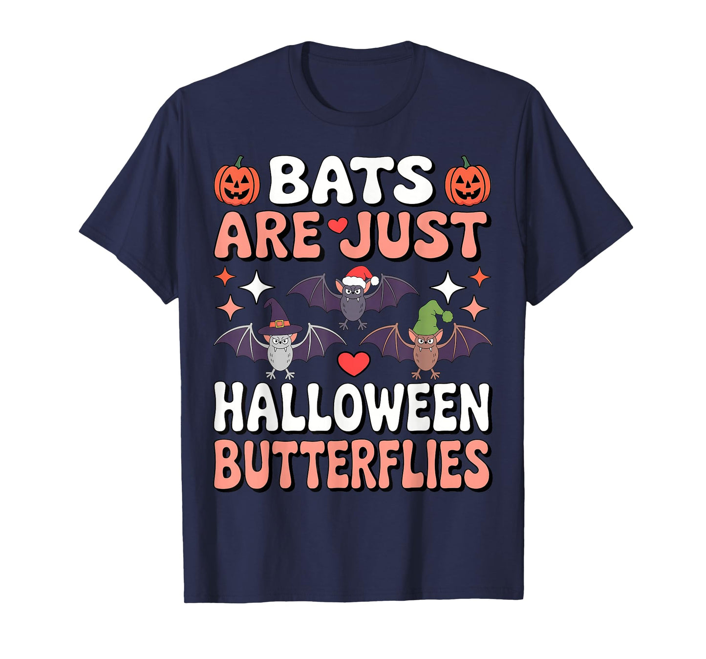 Bats are Just Halloween Butterflies Halloween Kids Costume T-Shirt