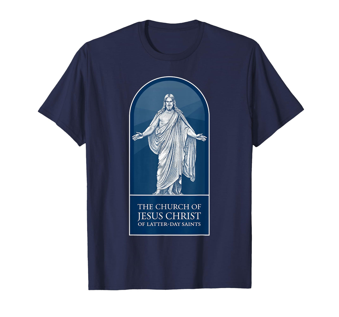 Mormon LDS Church of Jesus Christ of Latter-day Saints, Blue T-Shirt