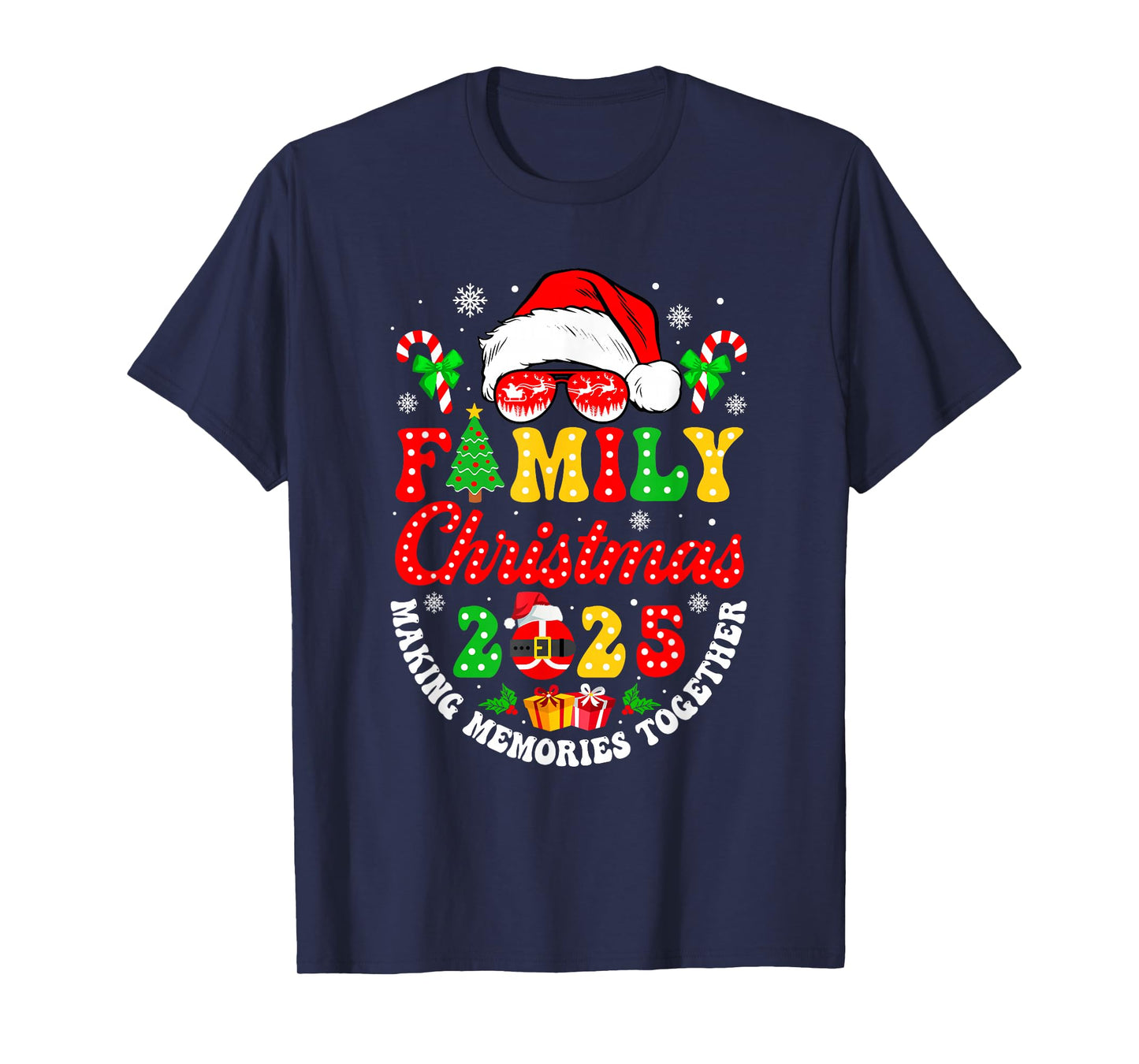 Family Christmas 2025 Christmas Squad Xmas Matching Group T-Shirt