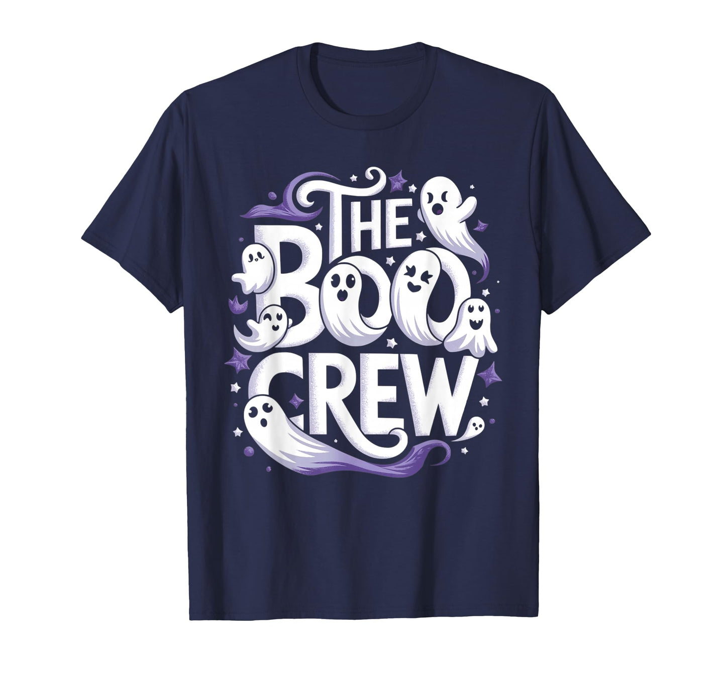 The Boo Crew Halloween Trick Treat Ghost Squad T-Shirt