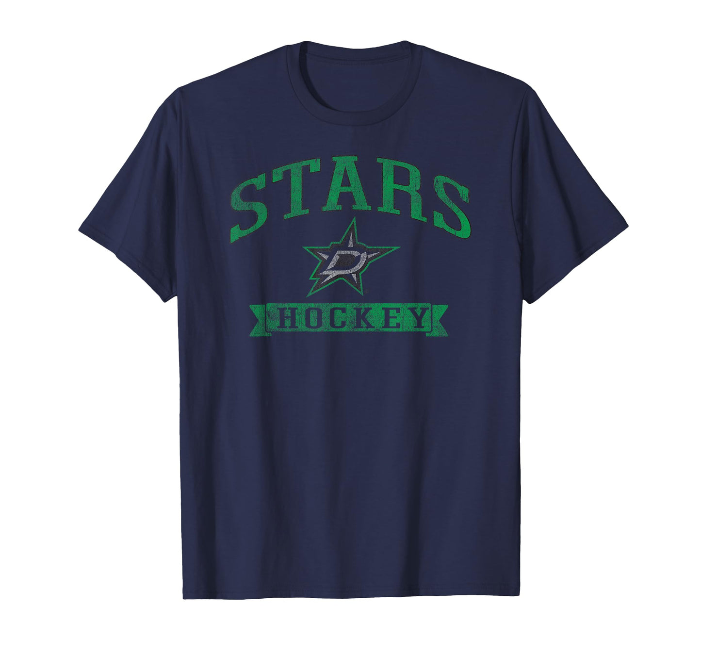Dallas Stars Vintage Hockey White Officially Licensed T-Shirt