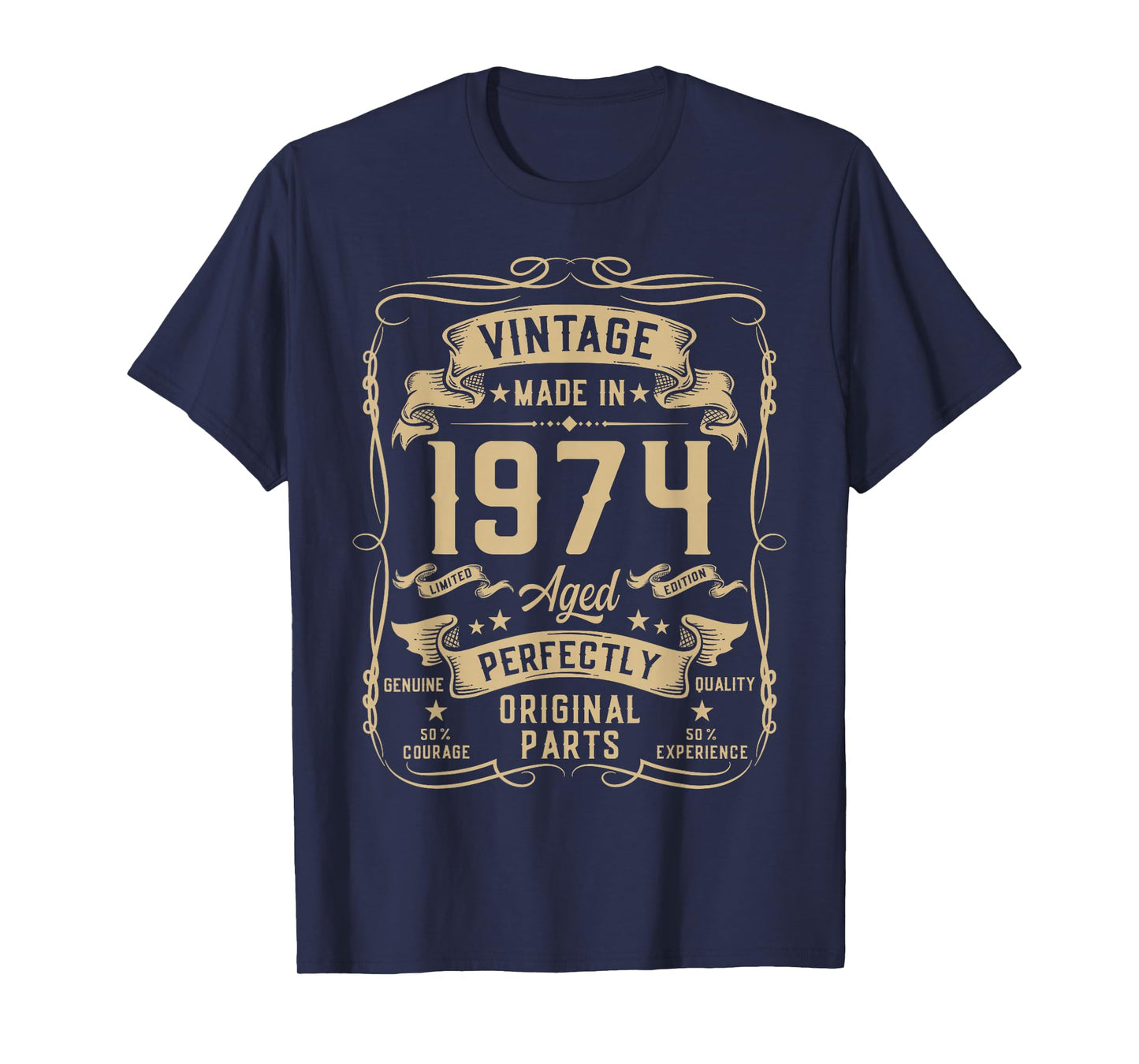 Vintage 1974 51yr 51st Birthday Gifts for Men 51 Years Old T-Shirt