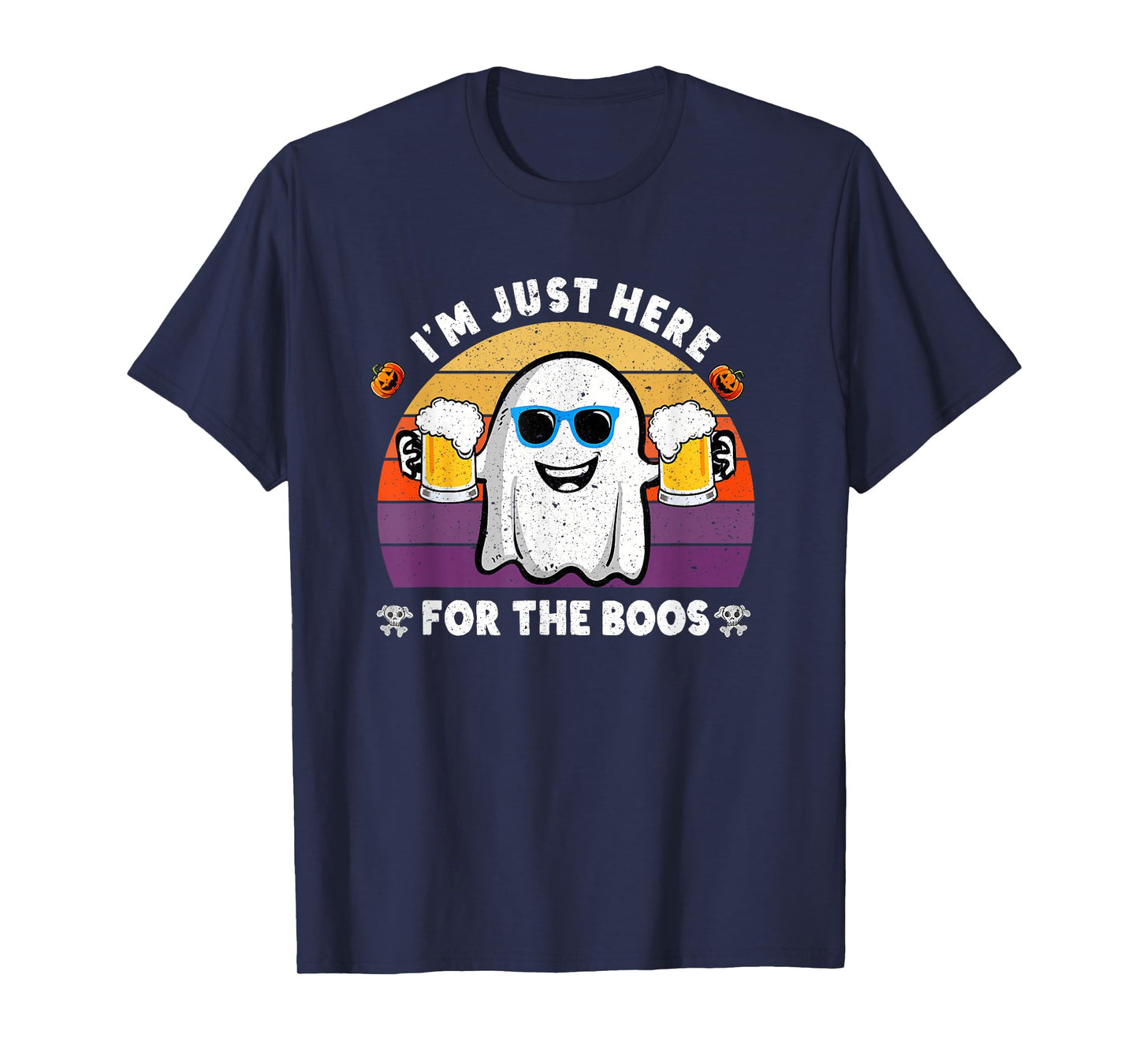 Halloween I'm Just Here for The Boos Costume T-Shirt