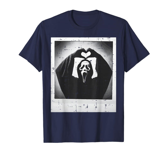 Halloween Scary Face Hand Heart Horror Costume Men Women Kid T-Shirt