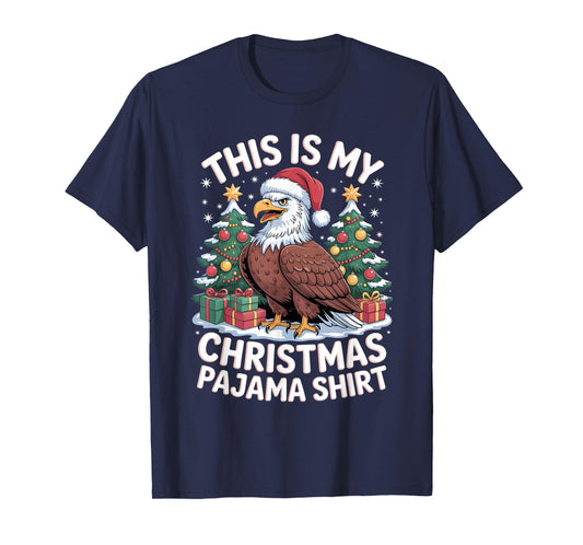 Eagle This is My Christmas Pajama T-Shirt