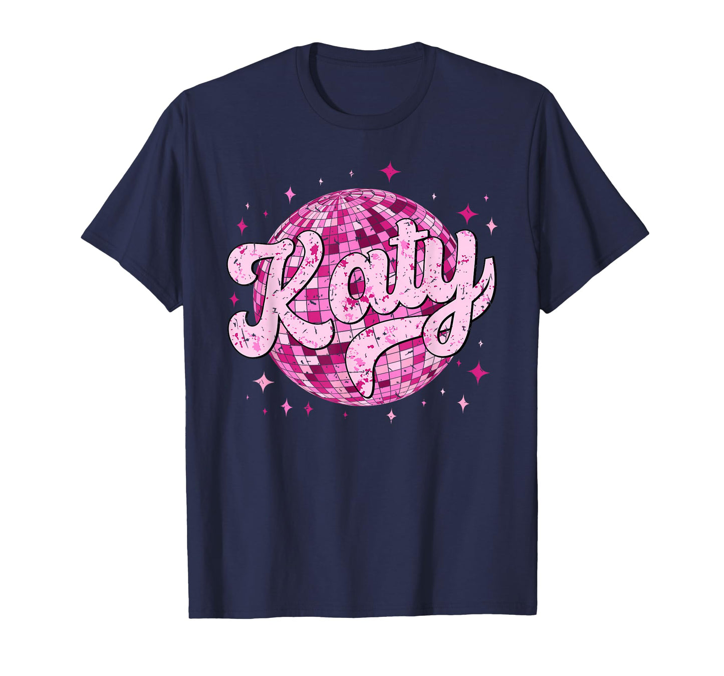 Retro Katy First Name I Love Katy Groovy 80's Vintage T-Shirt