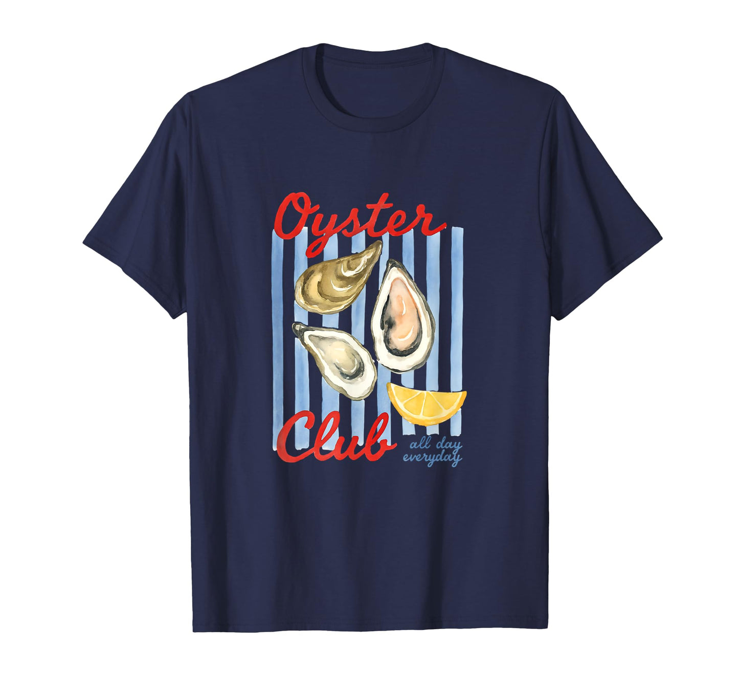 Oyster Club oyster summer vacation holiday vintage T-Shirt