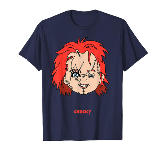 Chucky Big Face Portrait T-Shirt