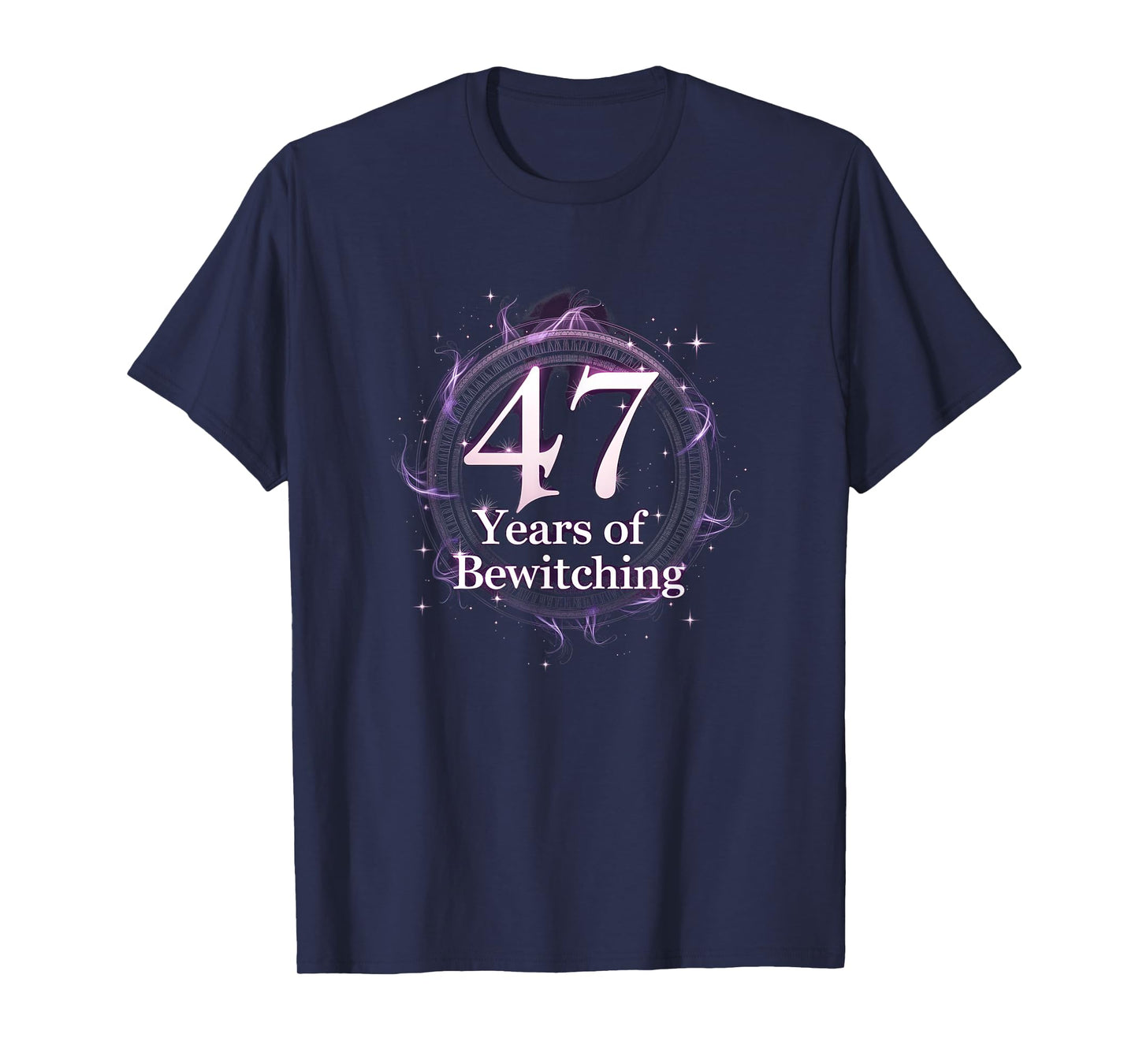 Birthday Gift: 47 Years of Bewitching Magical Celebration T-Shirt