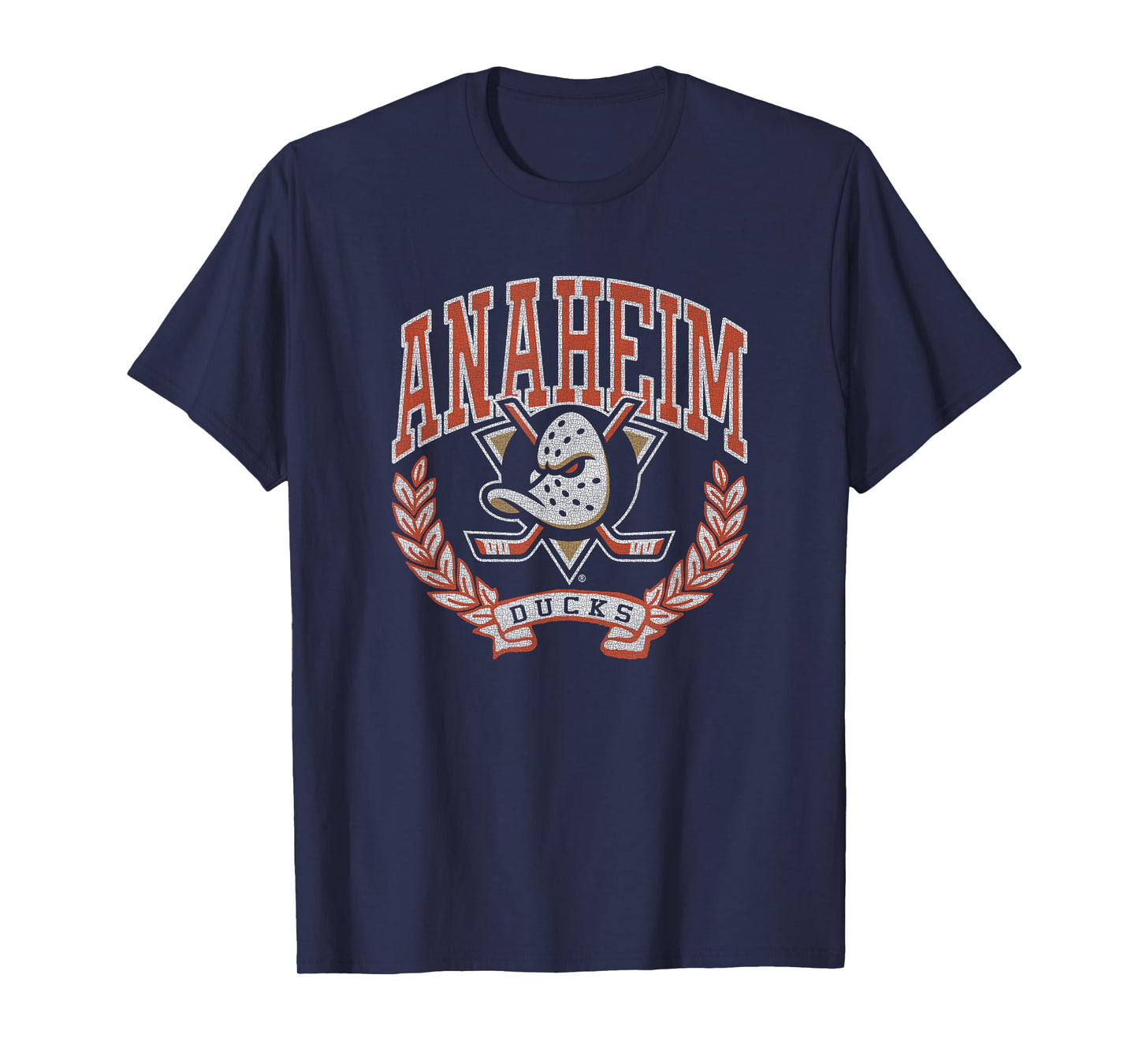 Anaheim Ducks Vintage Victory Black Licensed T-Shirt