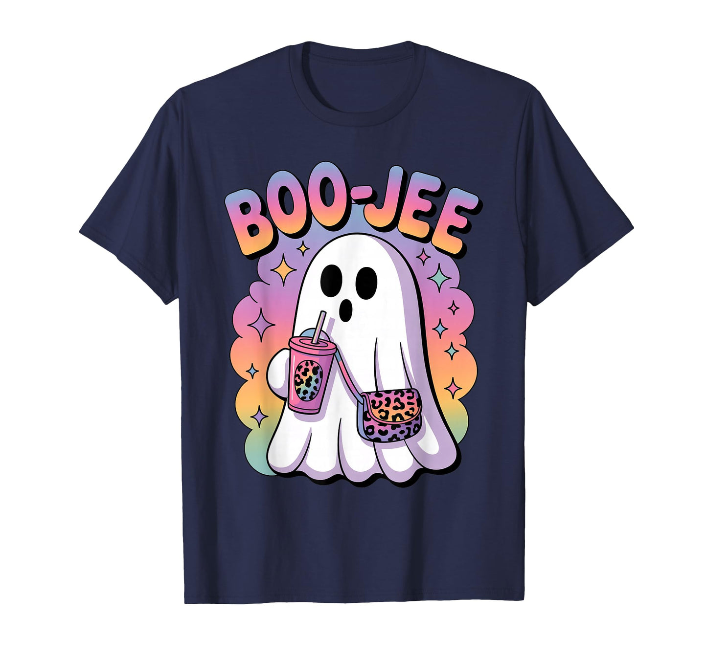 Ghost Boujee Halloween Trick or Treat Costume Toddler Kids T-Shirt