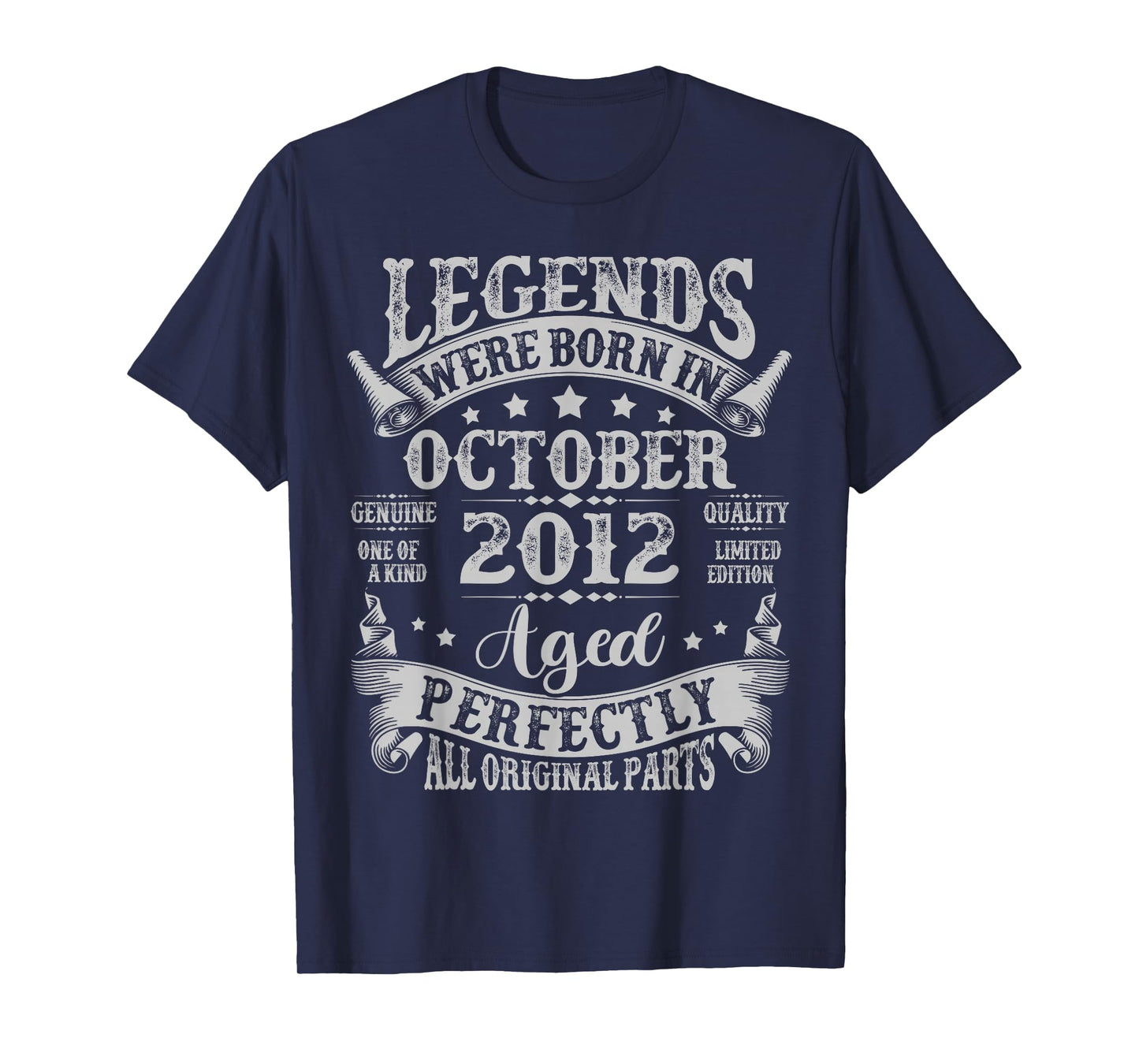 13 Year Old Legend since October 2012 13th Birthday Boy Girl T-Shirt