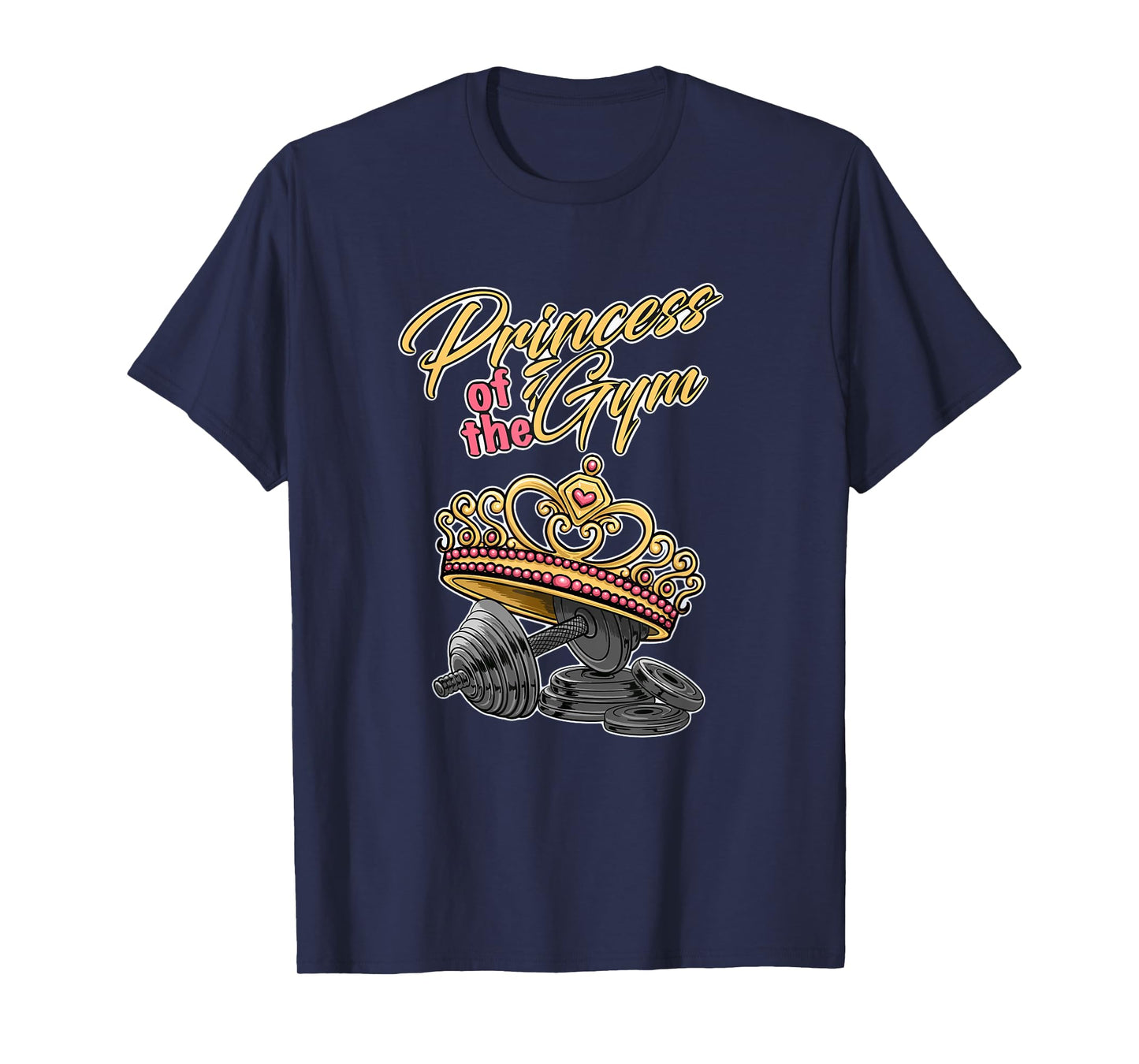 Princess of the Gym | Bodybuilding Strength Sports Gym T-Shirt