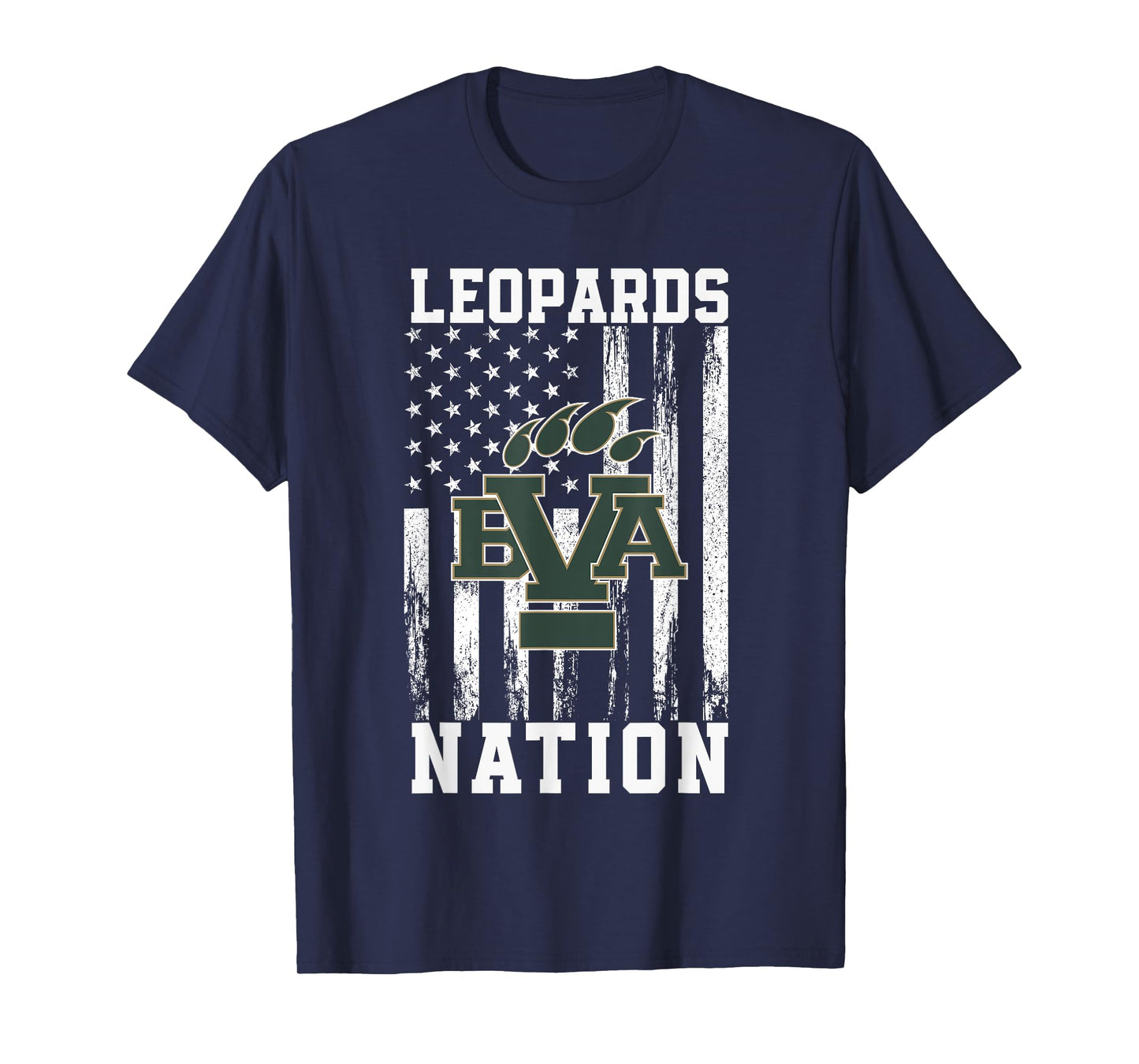 Belle Vernon Area Leopards Logo Nation HS T-Shirt