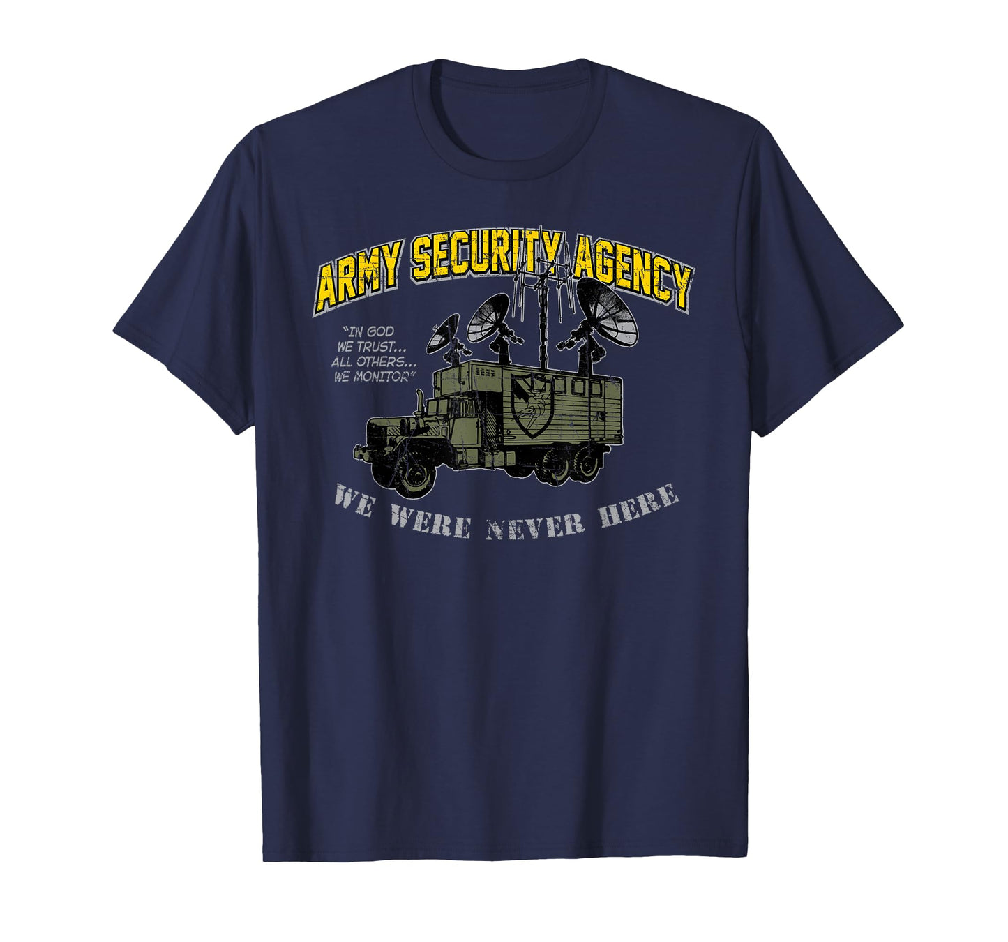 American Marauder: Army Security Agency Listener Truck T-Shirt