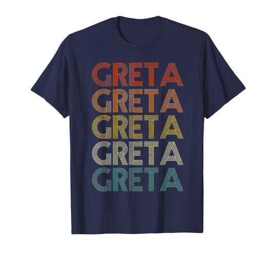 Greta Vintage Retro T-Shirt