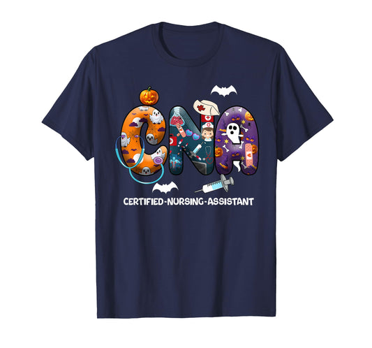 CNA Halloween Certified Nursing Assistant Nurse Halloween T-Shirt