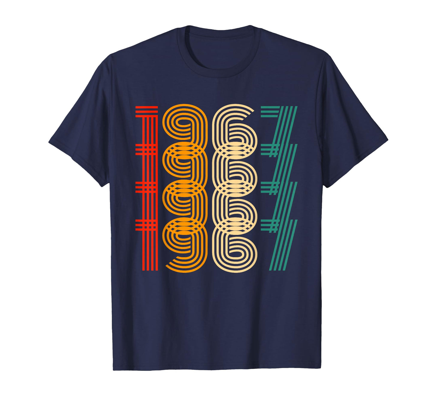 Vintage 1967 Birthday Year 1967 Classic Men Women Vintage T-Shirt
