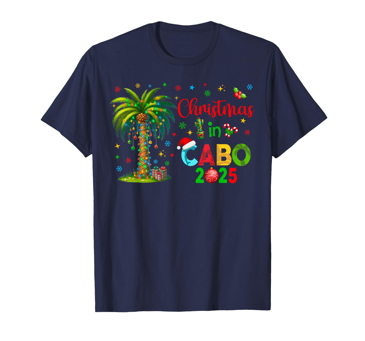 Mexico Cancun Cabo Christmas Trip Outfit T-Shirt