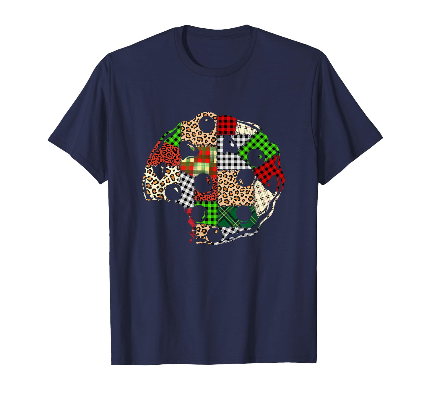 Leopard Colorful Cookie Christmas Baker Baking Lover Family T-Shirt