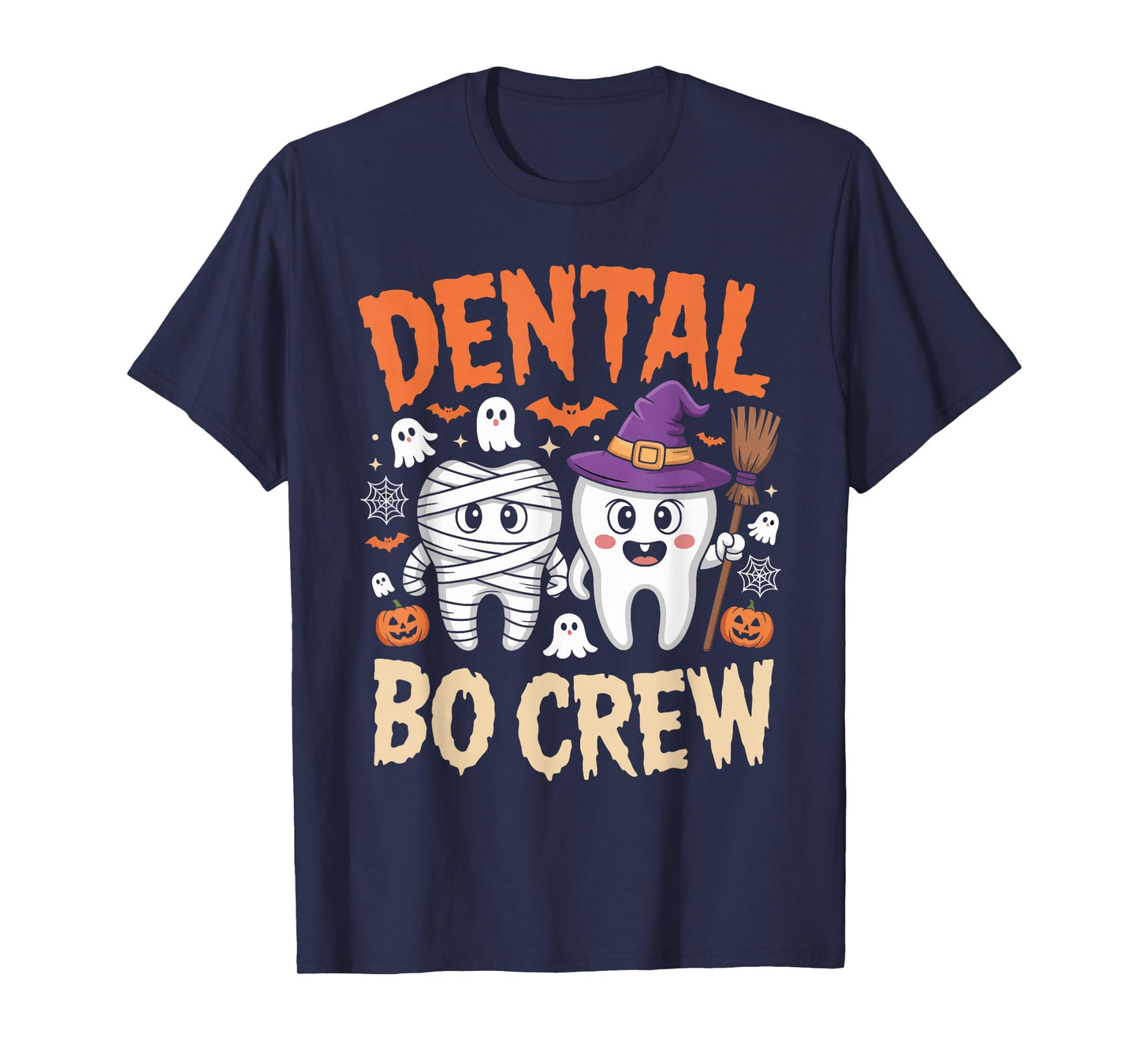 Dental Boo Crew Funny Dentist Hygienist Costume T-Shirt