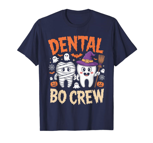 Dental Boo Crew Funny Dentist Hygienist Costume T-Shirt