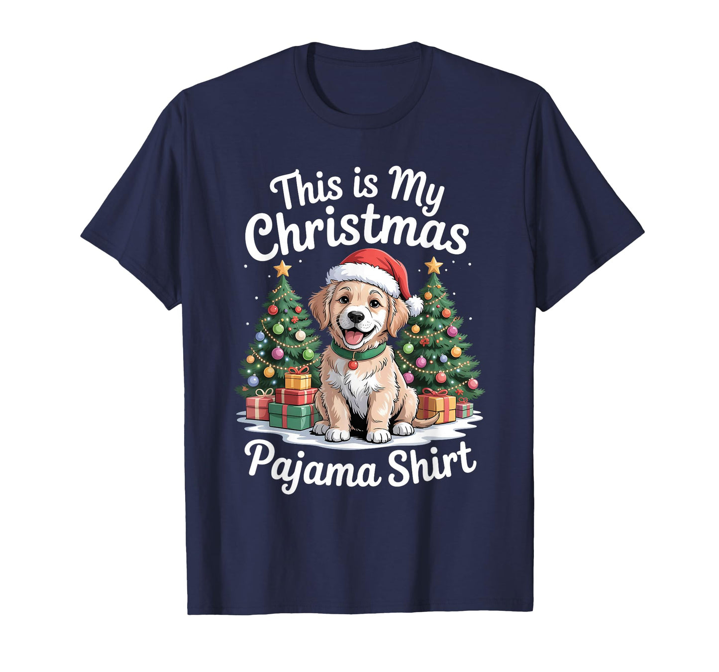 Dog This is My Christmas Pajama T-Shirt