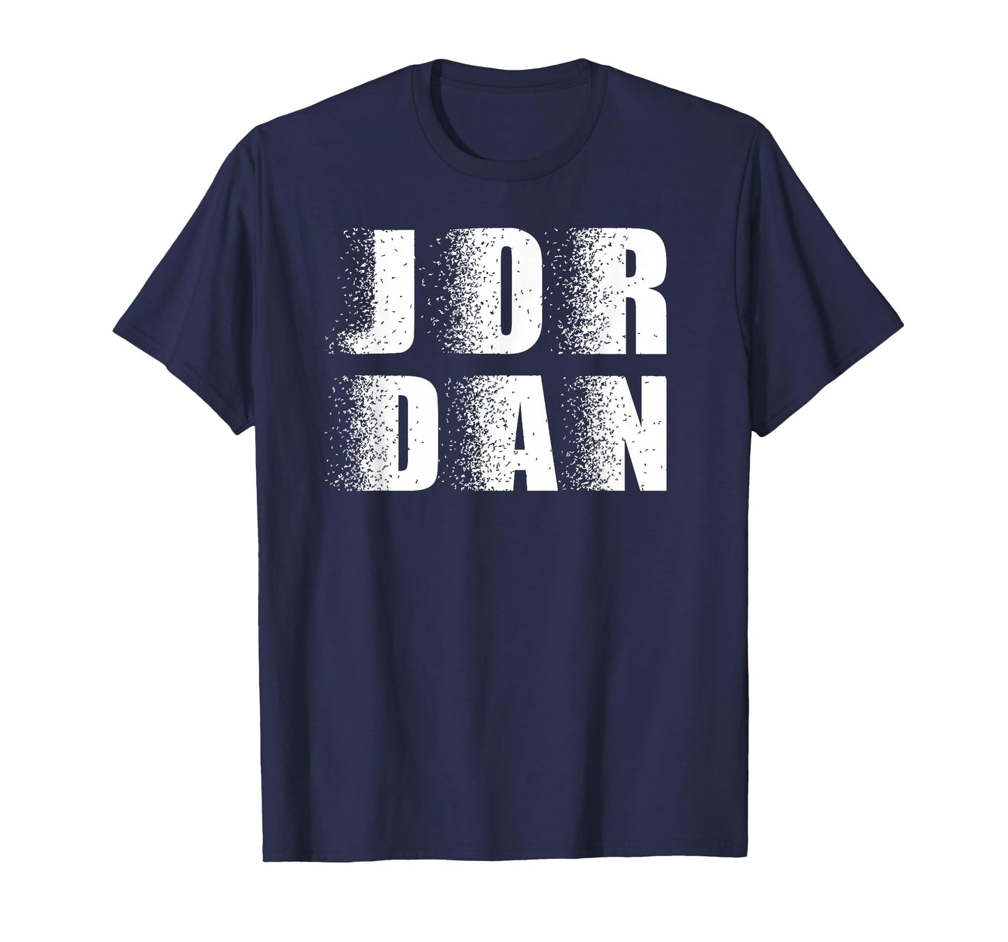 Name Jordan Distressed Design Boys Girls Named Jordan Retro T-Shirt